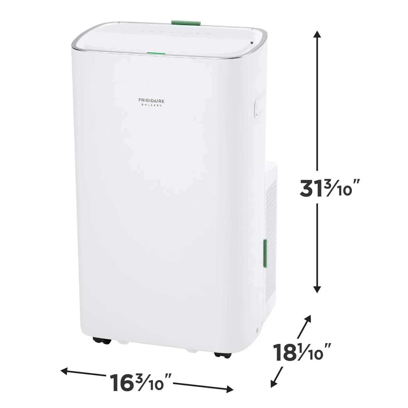 Climatiseur portable 3-en-1 à onduleur connecté 14 000 BTU (ASHRAE) / 10 500 BTU (DOE) Blanc-GHPC142AA1