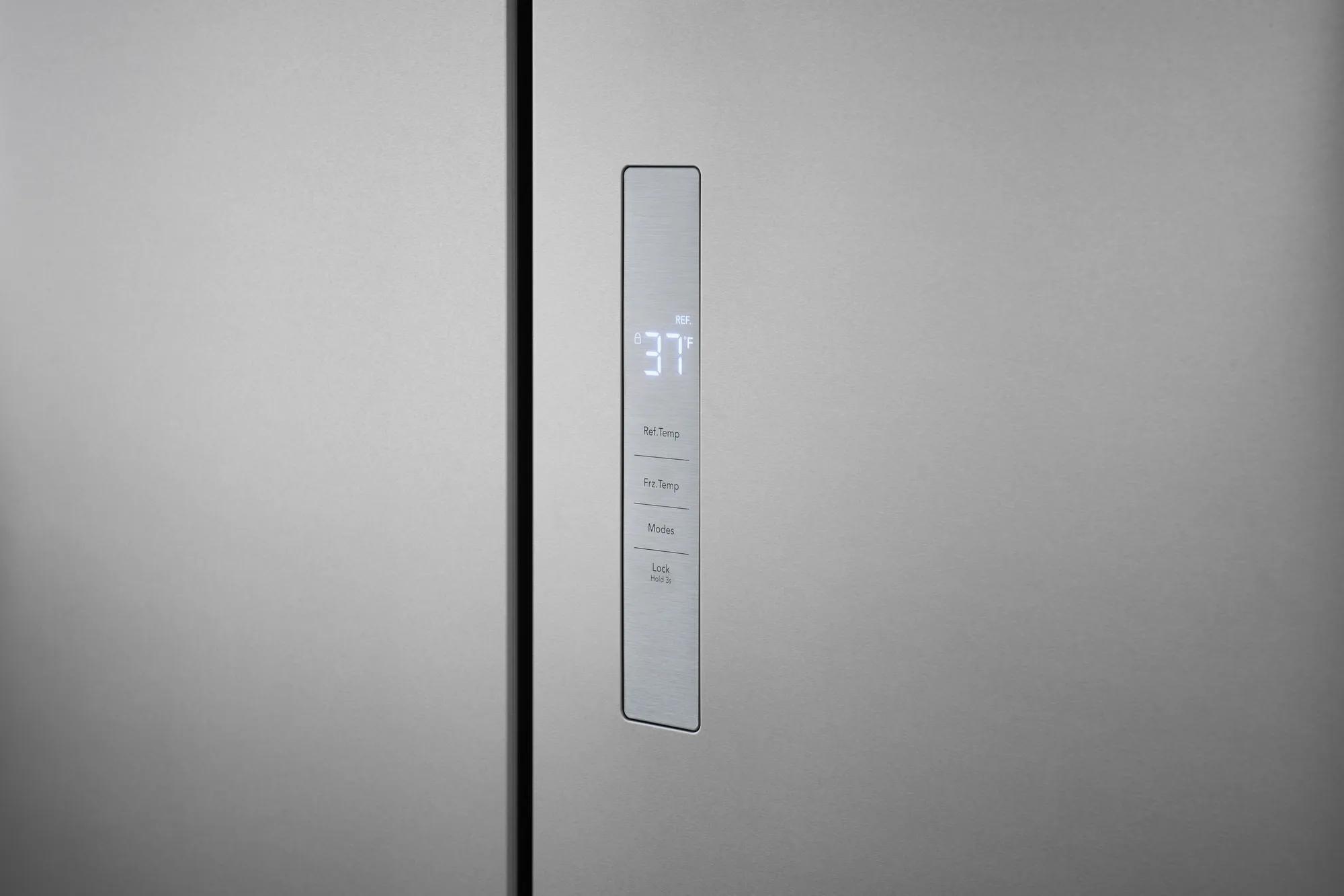 17 Cu. Ft. Counter-Depth 4-Door Refrigerator Fingerprint-Resistant Stainless Steel Look-FRQG1721AV
