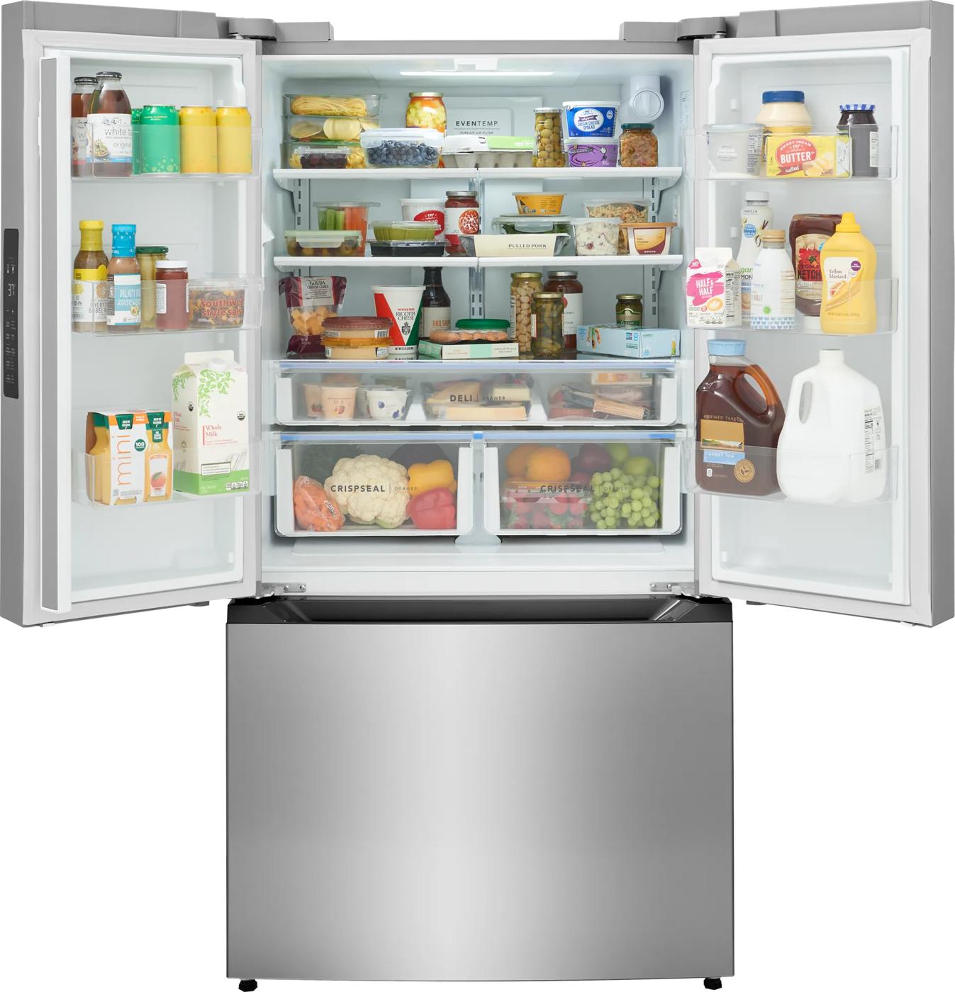 29 Cu. Ft. Standard-Depth French Door Refrigerator Fingerprint-Resistant Stainless Steel Look-FRFN2913BV