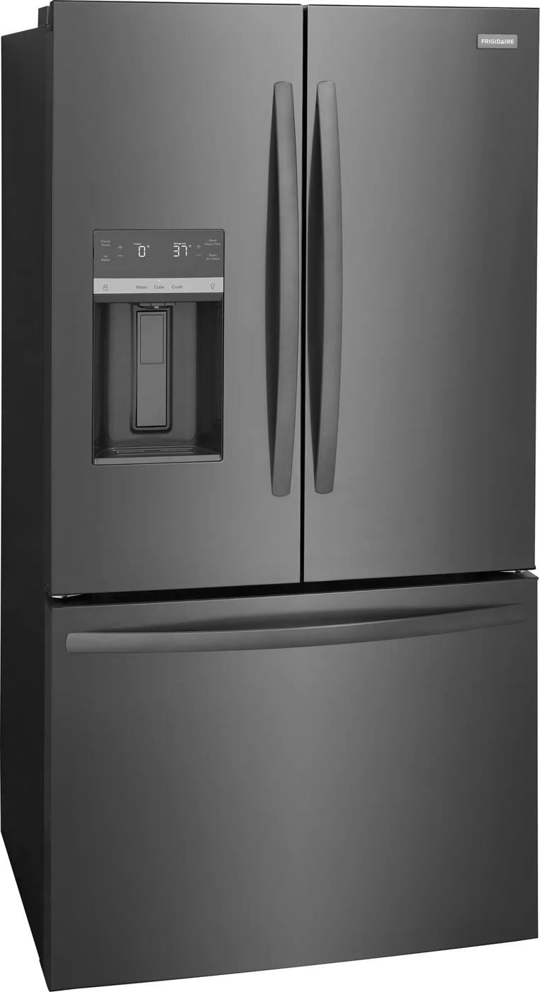 28 Cu. Ft. Standard-Depth French Door Refrigerator Black Stainless Steel-FRFS2823AD