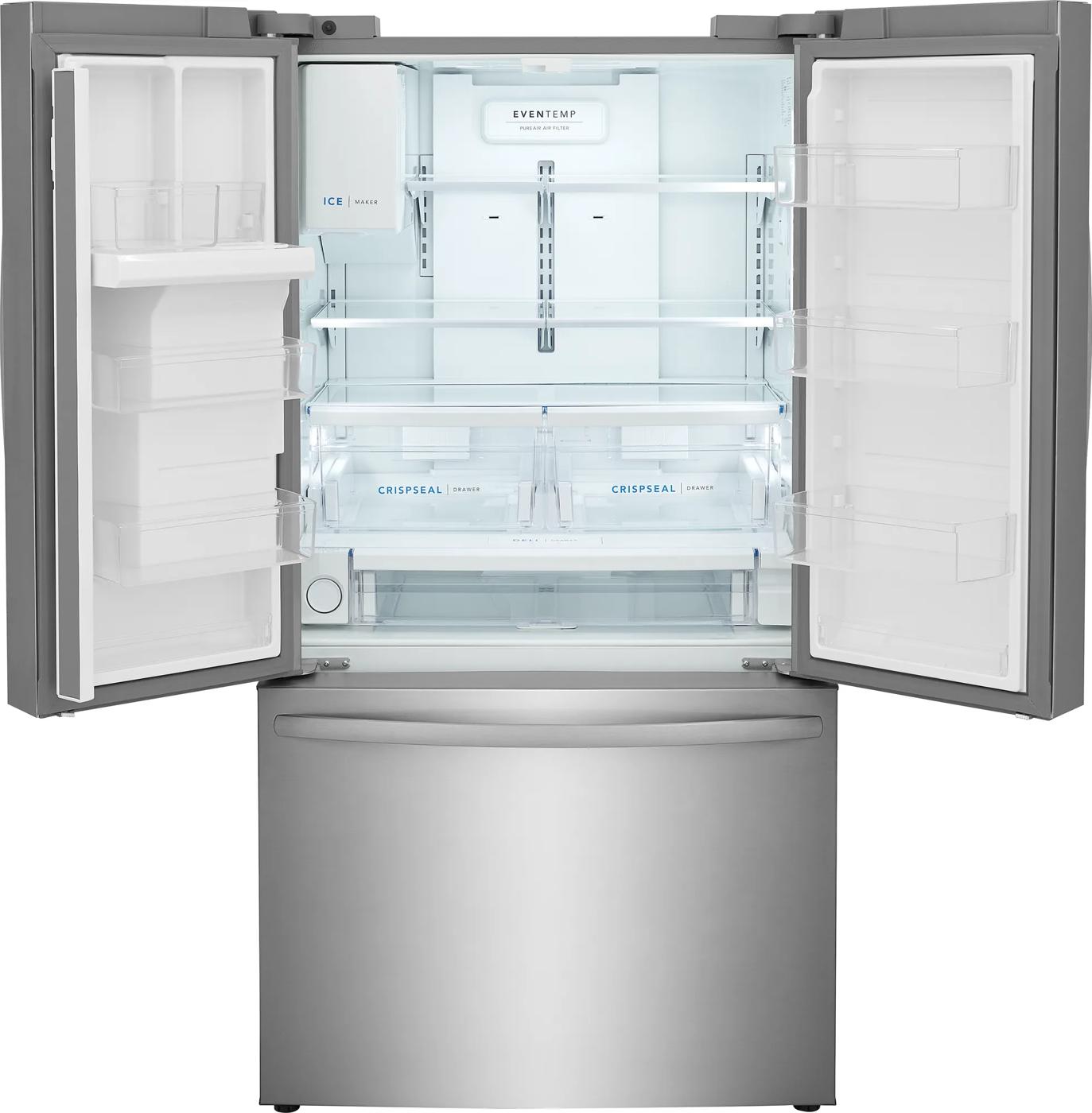 28 Cu. Ft. Standard-Depth French Door Refrigerator Stainless Steel-FRFS2823AS