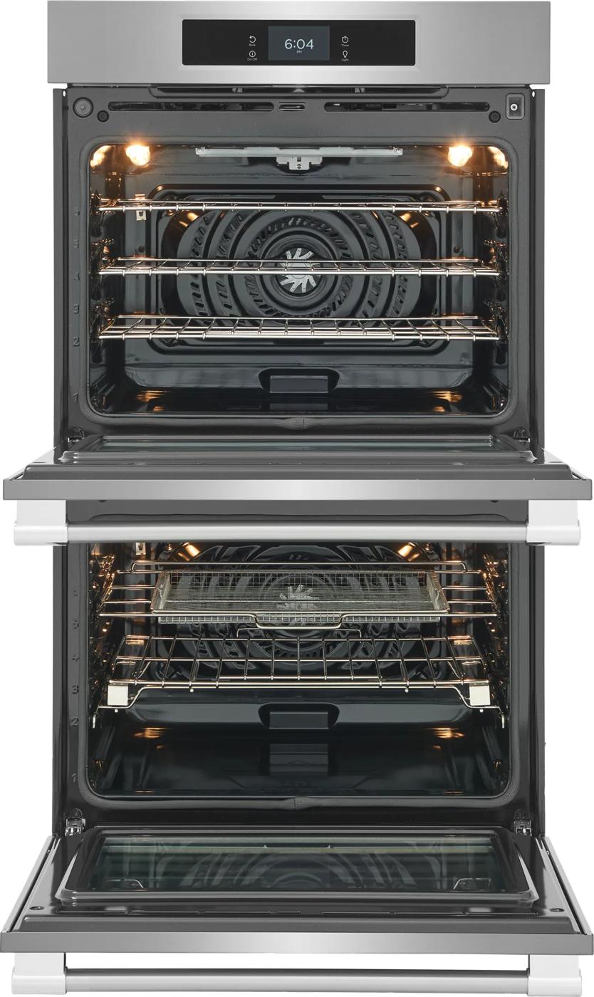 30" Double Wall Oven with Stone-Baked Pizza Stainless Steel-PCWD3085AF