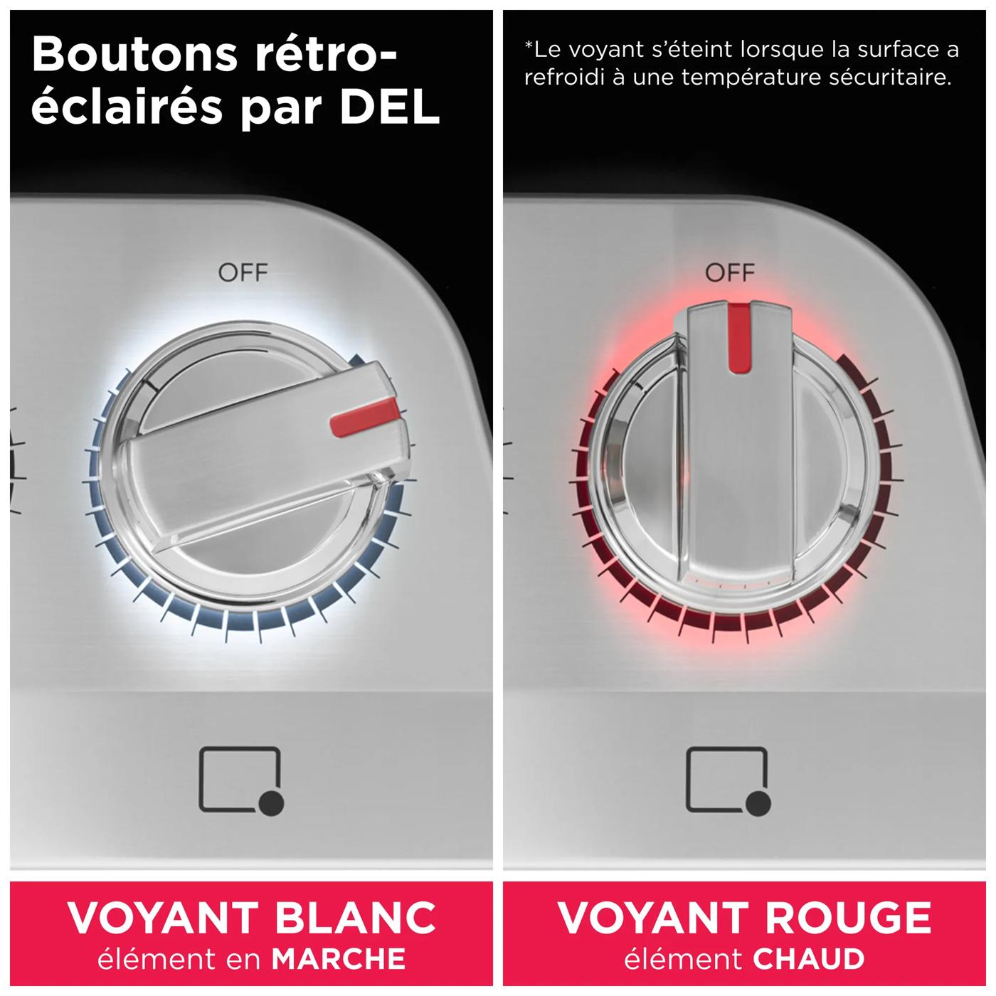 Surface de cuisson électrique de 30 po Acier inoxydable-GCCE3049BS