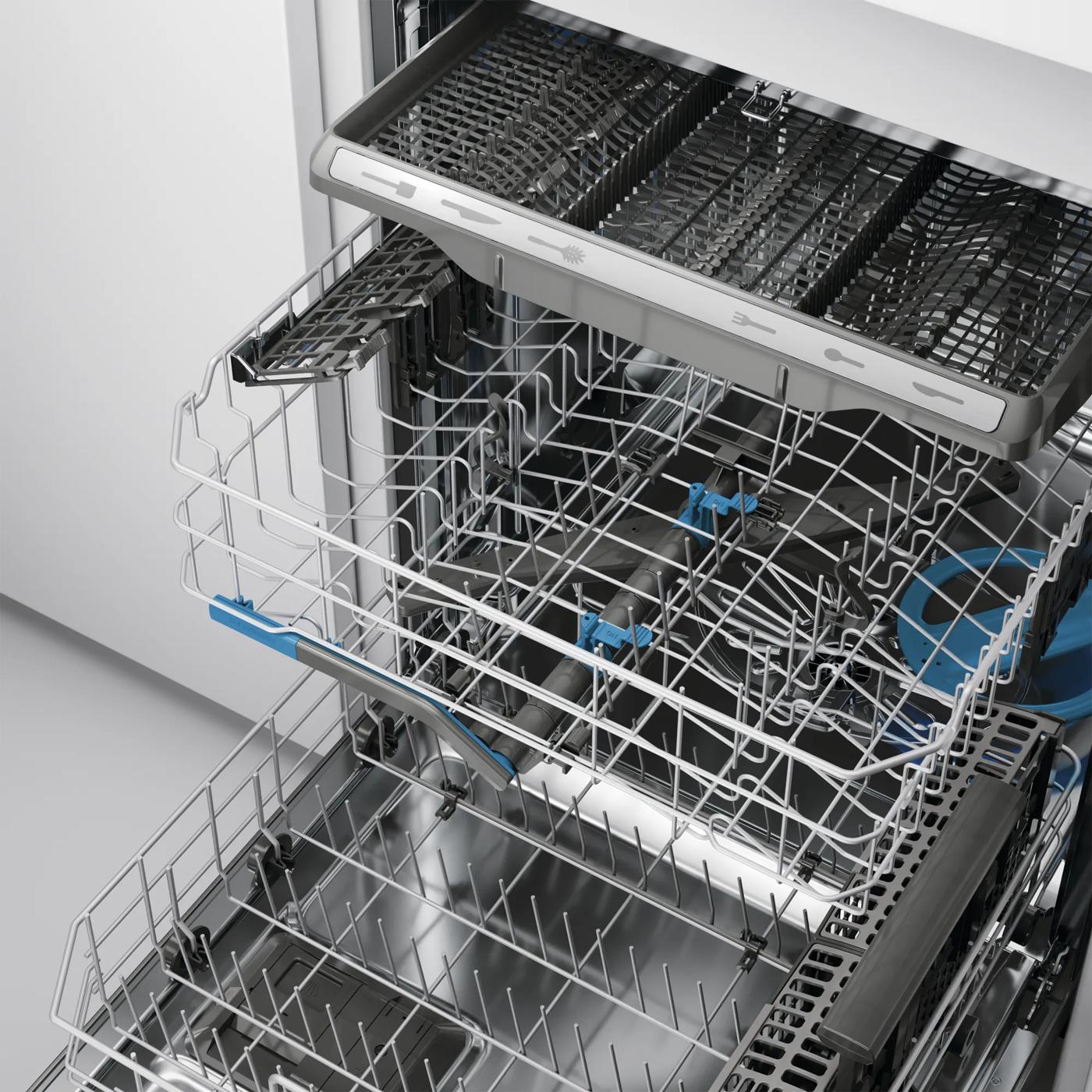24" Stainless Steel Tub Built-In Dishwasher with CleanBoost™ Stainless Steel-GDSP4715AF