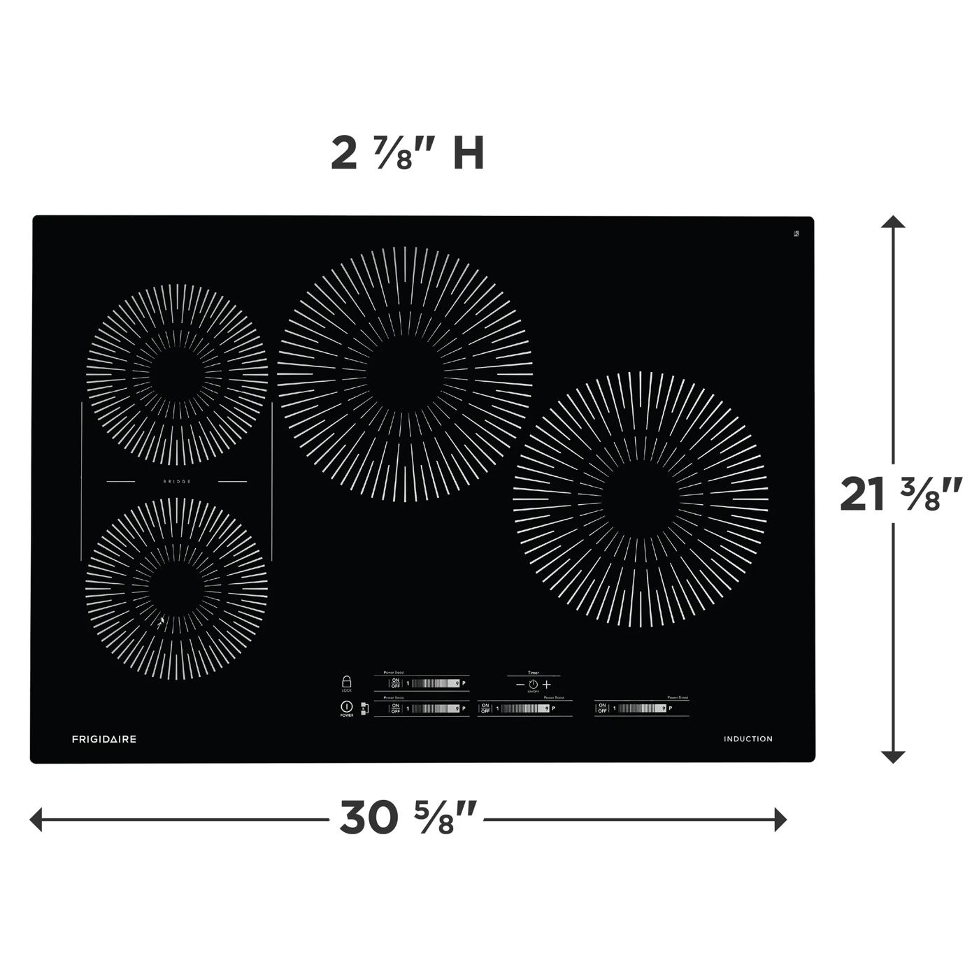 30" Induction Cooktop Black-FCCI3027AB