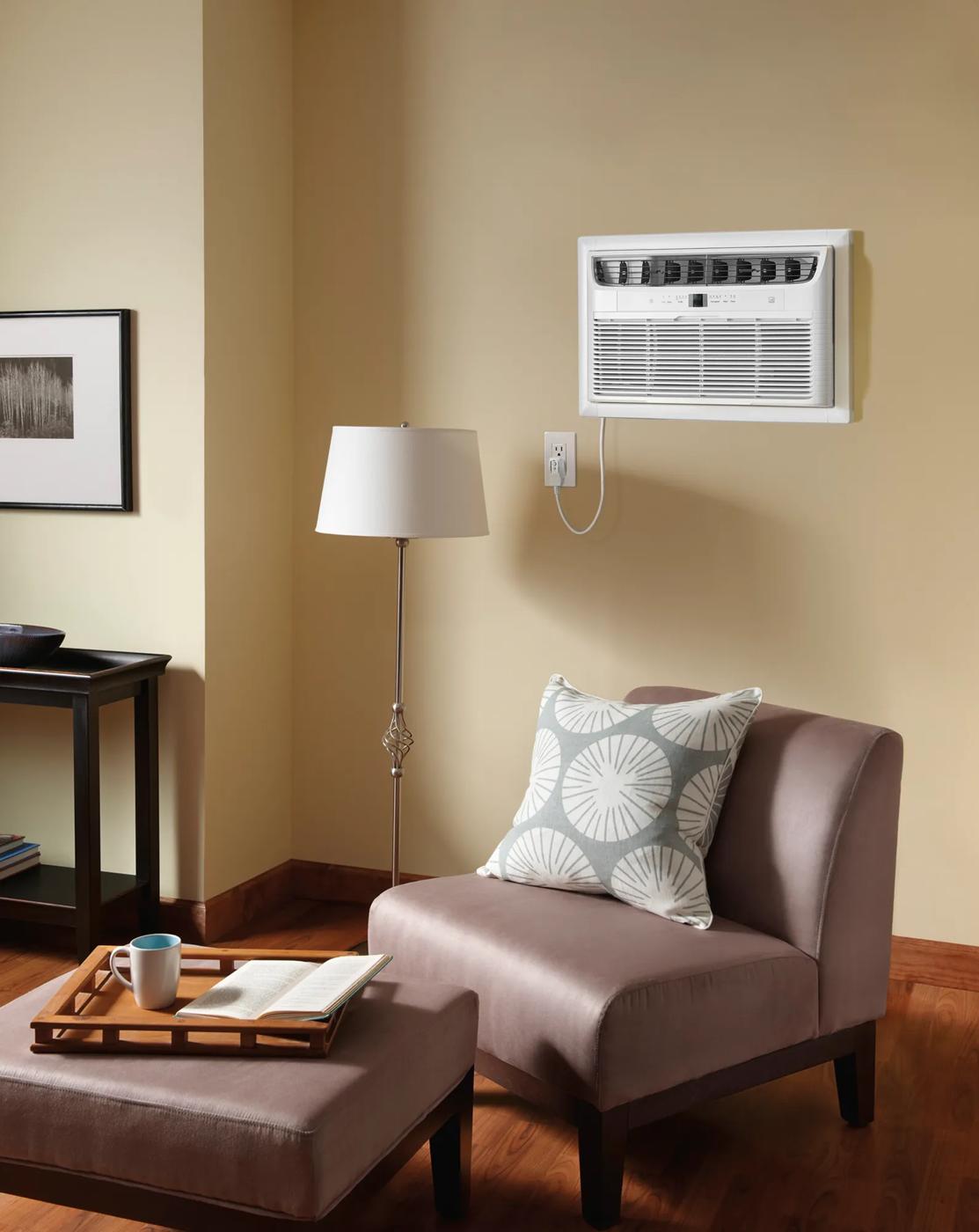 14,000 BTU Wall Room Air Conditioner 208/230 V White-FHTC142WA2