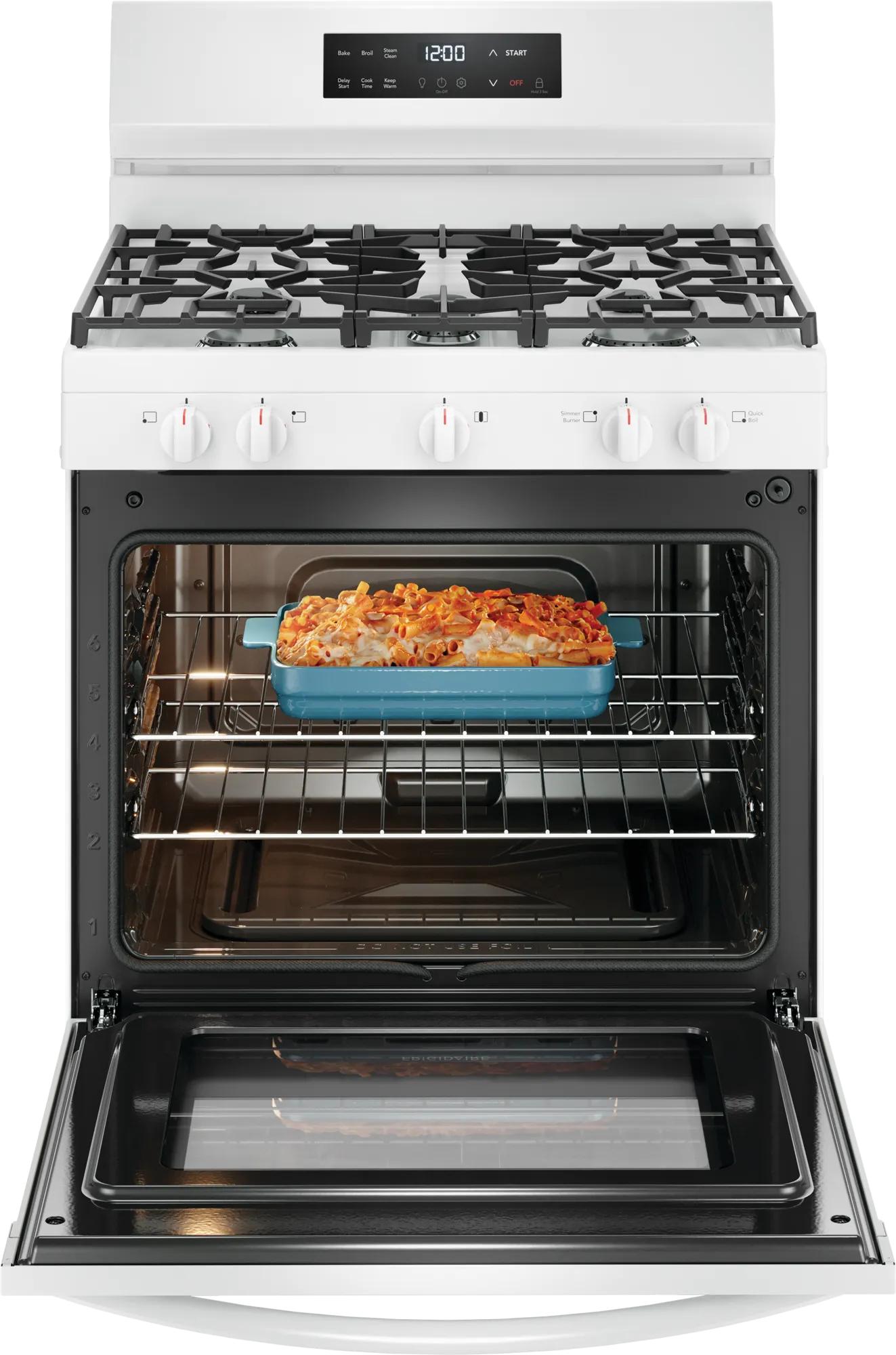30" Gas Range with Quick Boil White-FCRG3062AW