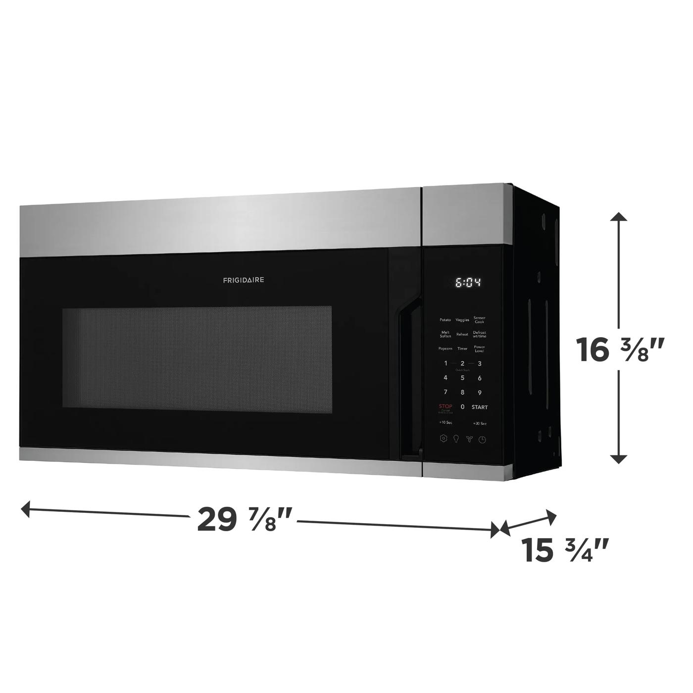 1.8 Cu. Ft. Over-The-Range Microwave Stainless Steel-FMOW1852AS