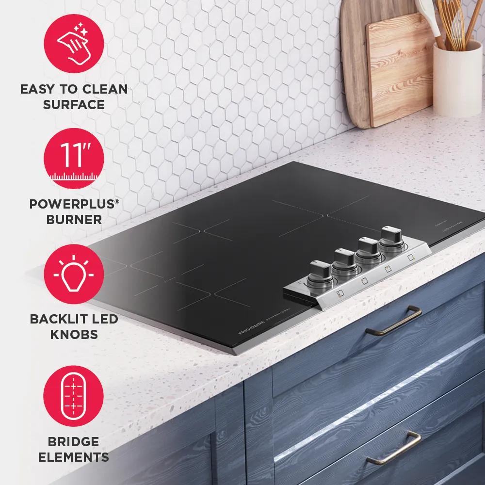 30" Induction Cooktop Stainless Steel-PCCI3080AF