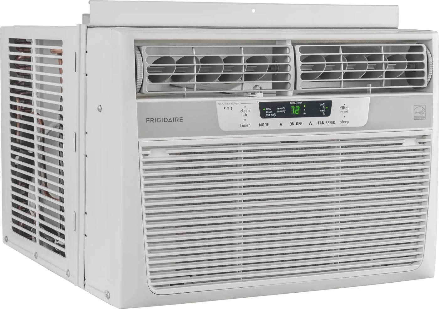 12,000 BTU Window-Mounted Room Air Conditioner White-FFRE1233S1