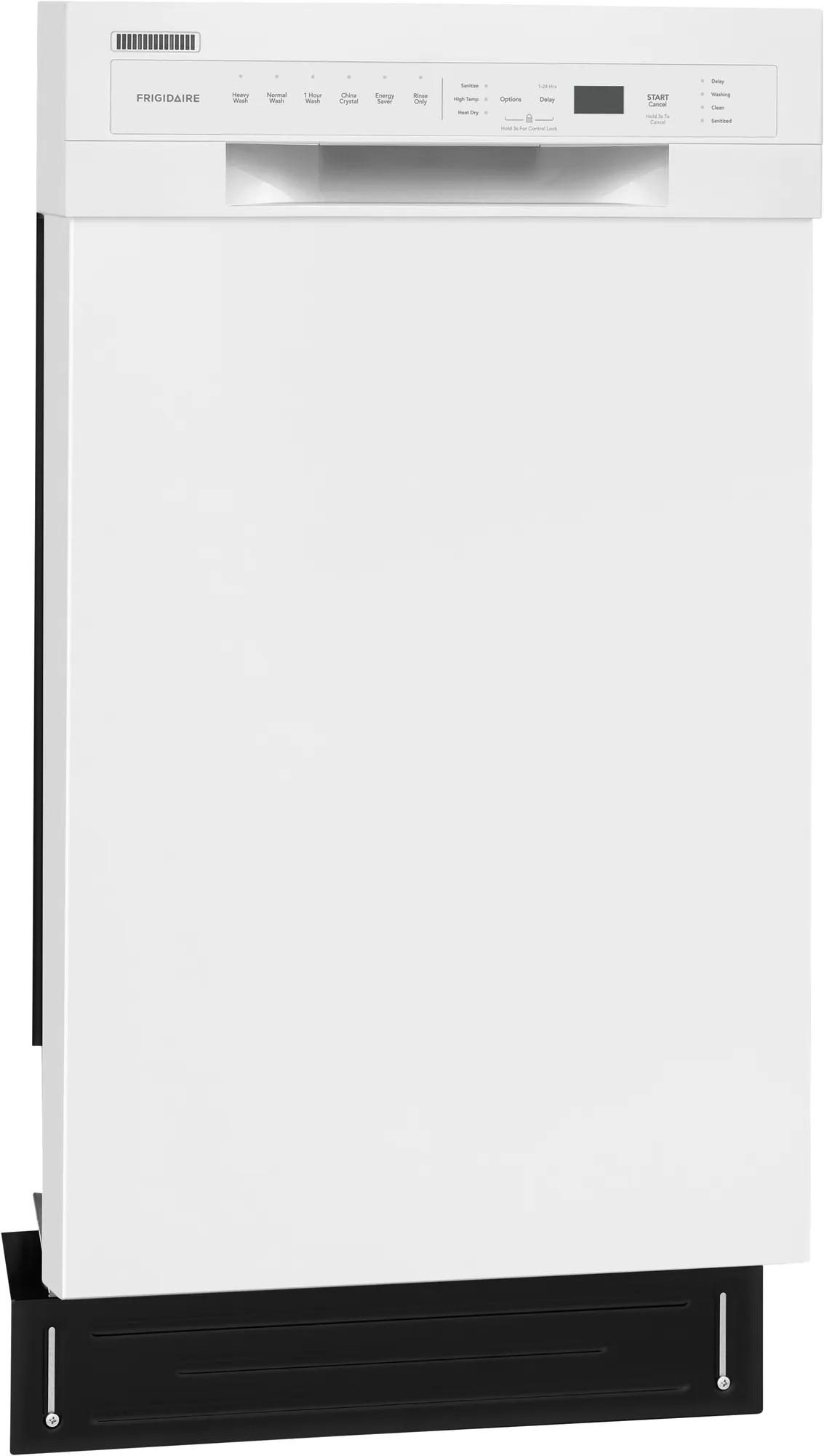 18" Built-In Dishwasher White-FFBD1831UW