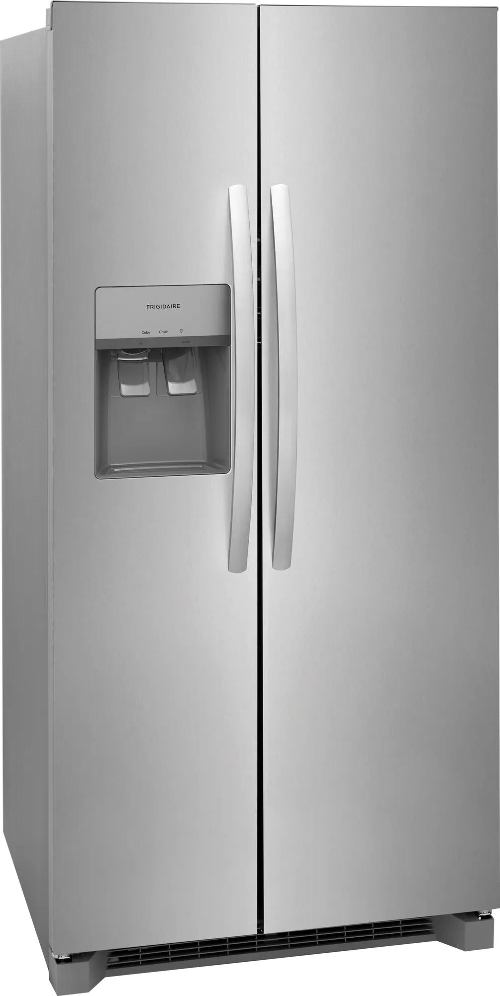 22 Cu. Ft. 33" Standard Depth Side by Side Refrigerator Stainless Steel-FRSS2323AS