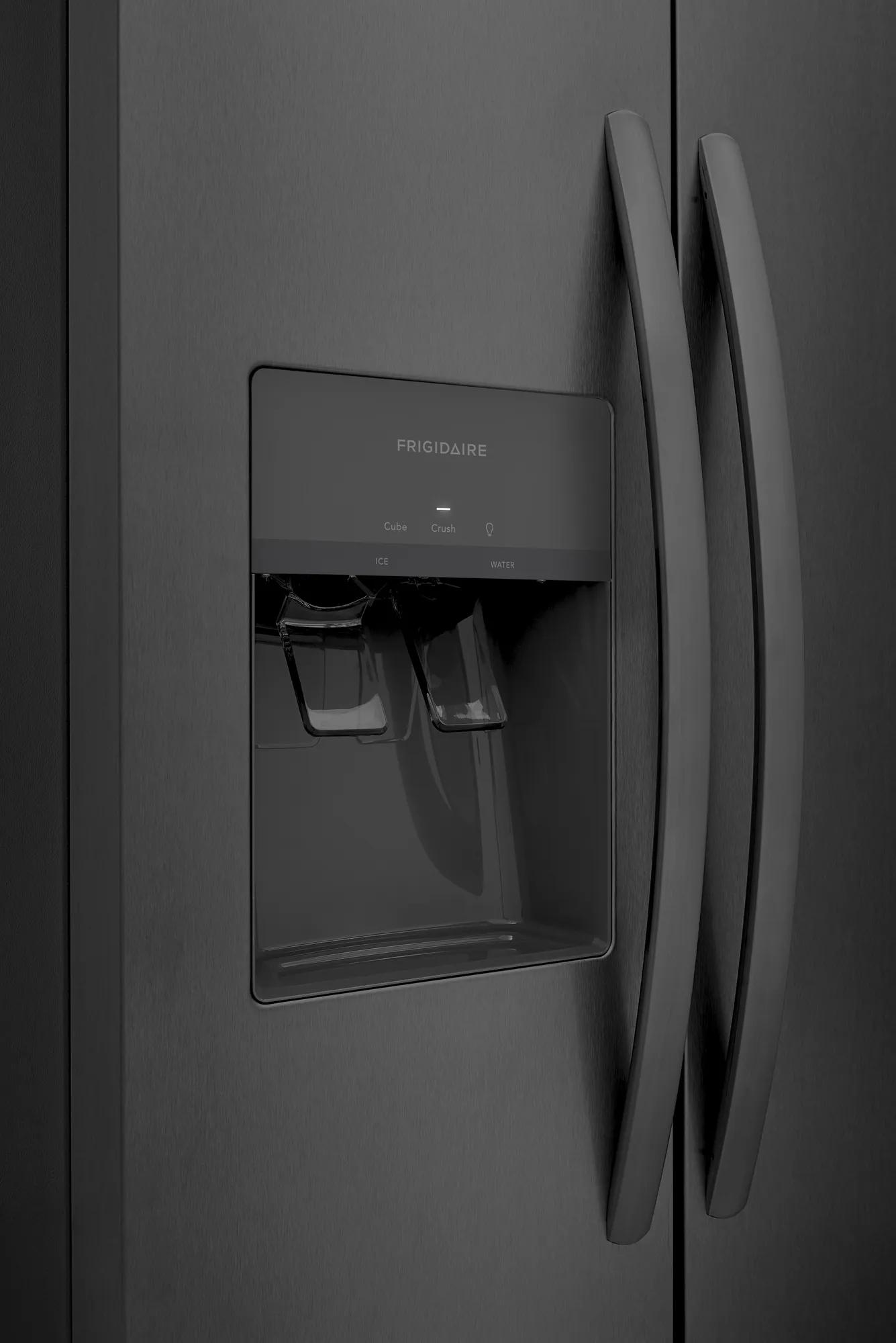 Réfrigérateur côte à côte de 22,3 pi³ d’une profondeur standard de 33 po Acier inoxydable noir-FRSS2323AD