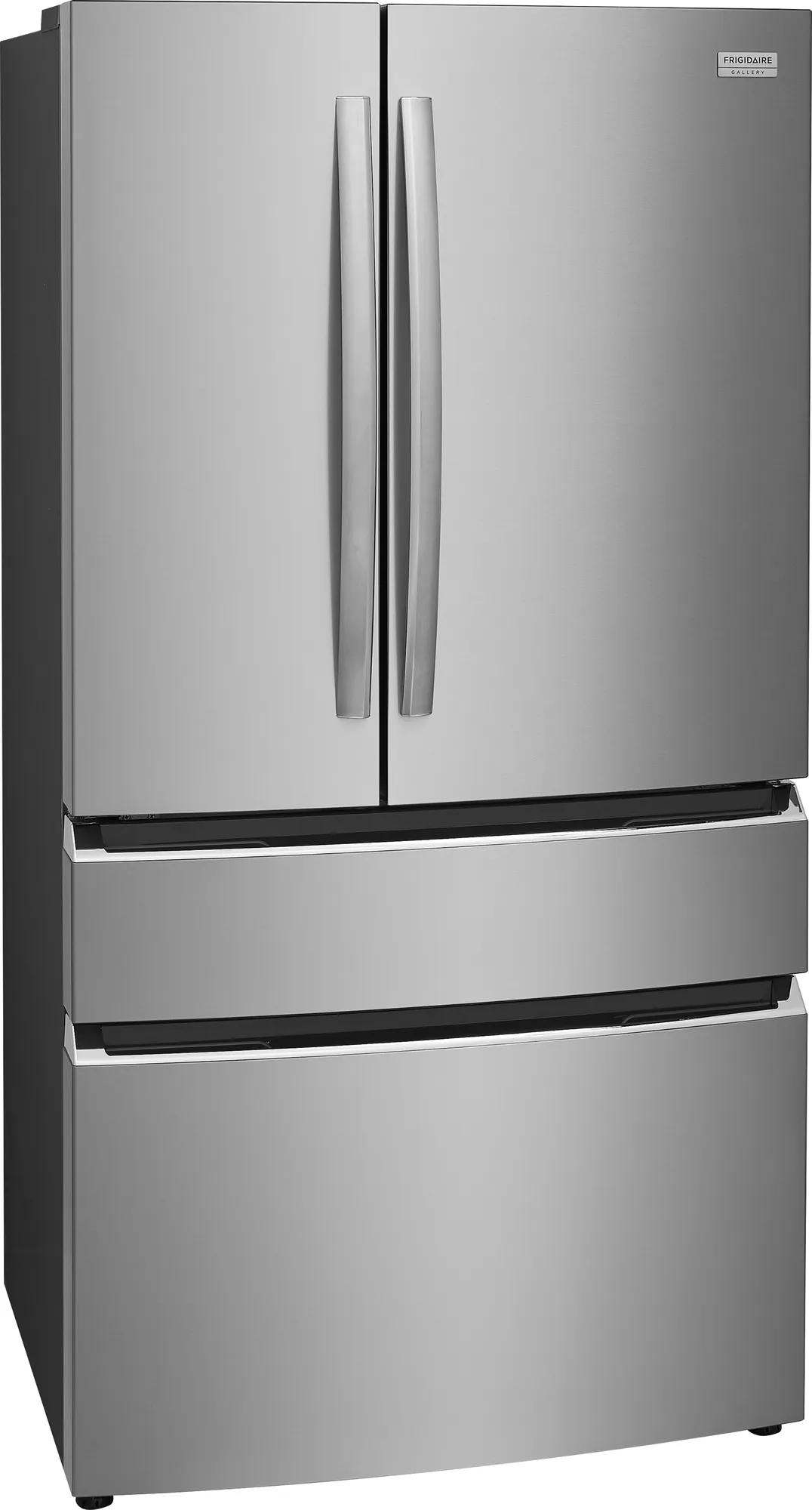 22 Cu. Ft. Counter-Depth 4-Door French Door Refrigerator Stainless Steel-GRMG2272CF
