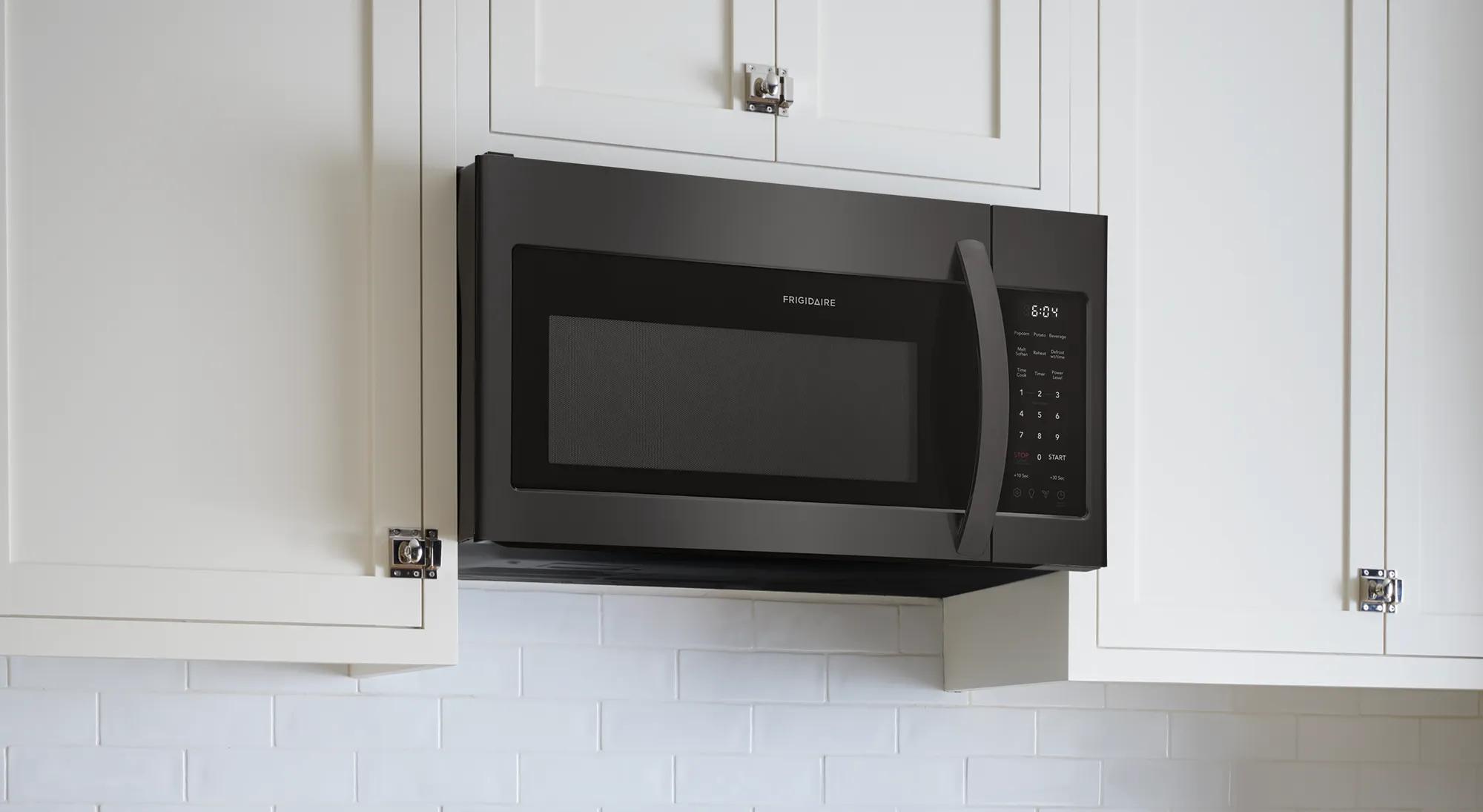 1.8 Cu. Ft. Over-The-Range Microwave Black Stainless Steel-FMOS1846BD
