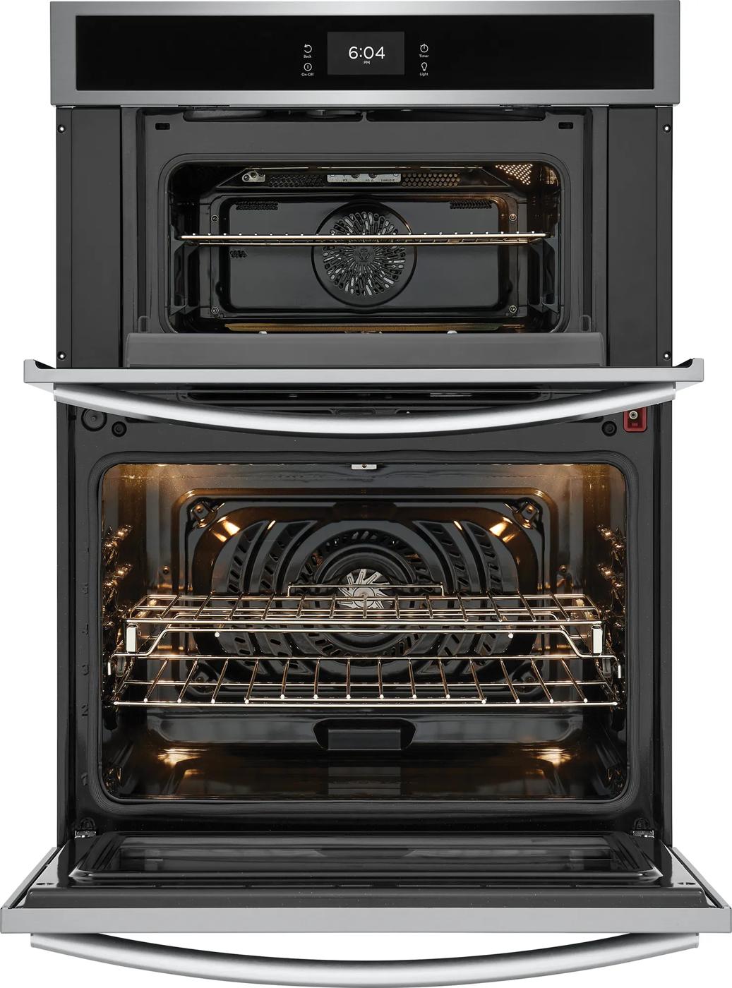 30" Electric Wall Oven and Microwave Combination Stainless Steel-GCWM3067AF