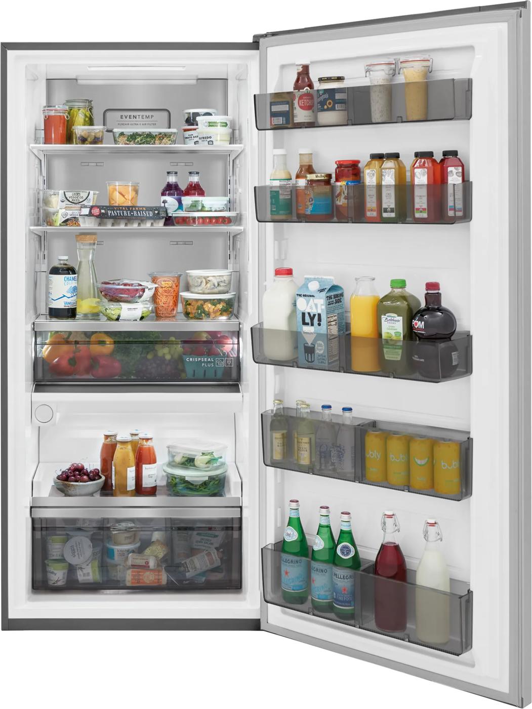 19 Cu. Ft. Single-Door Refrigerator Stainless Steel-FPRU19F8WF