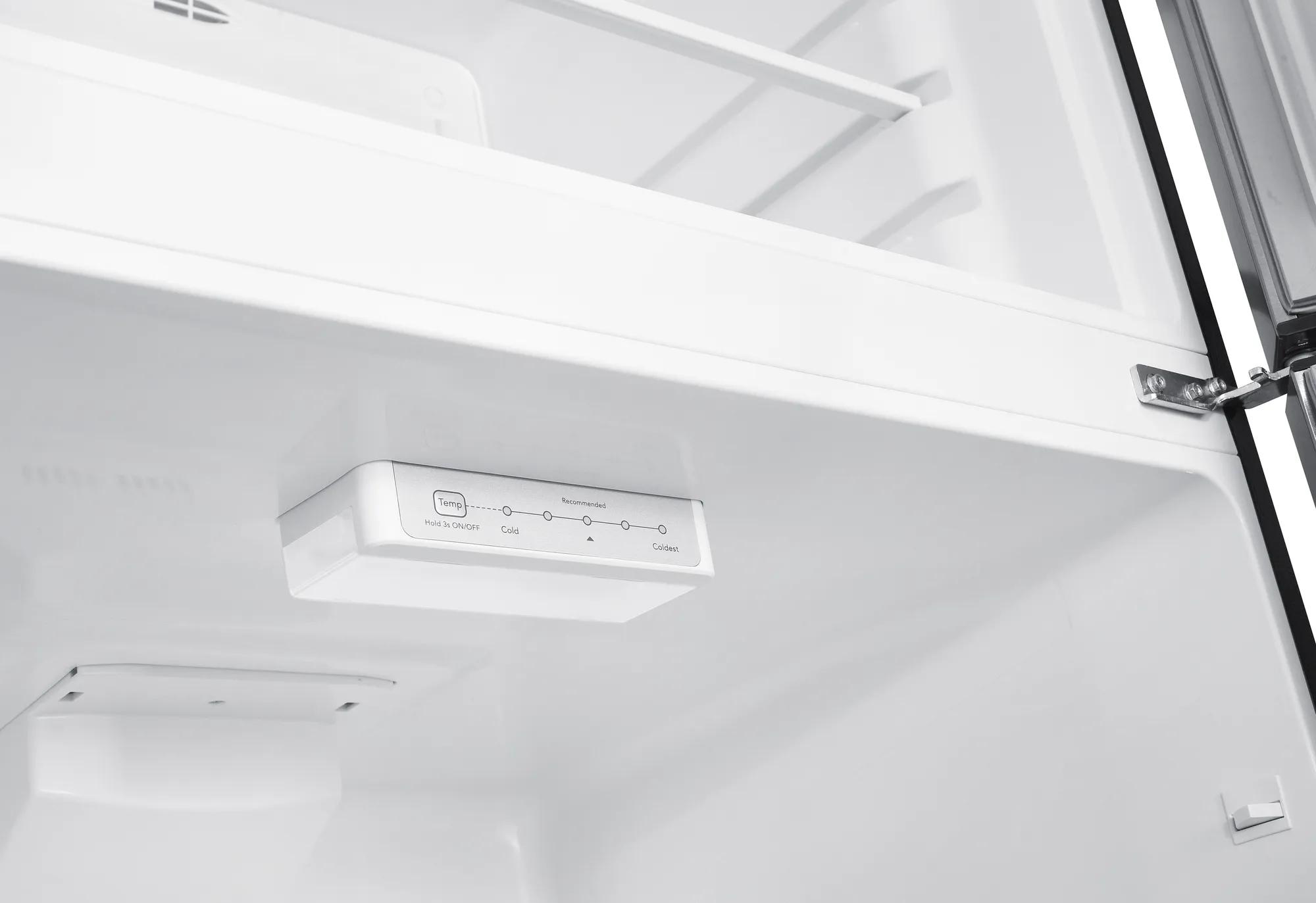 Réfrigérateur à congélateur supérieur Garage Ready de 18 pi3 Aspect inoxydable résistant aux traces de doigts-FRTE1835AV