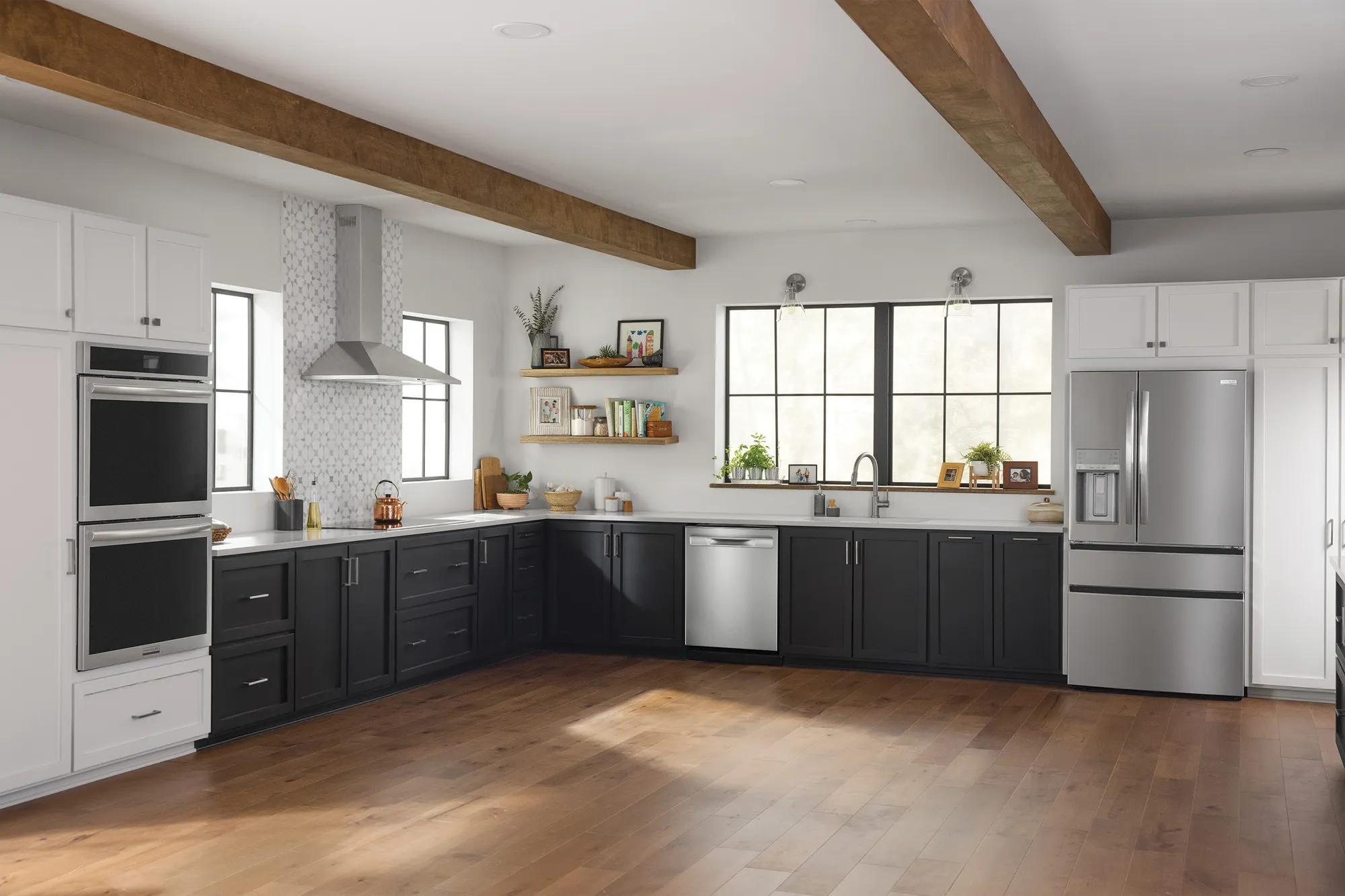 24" Stainless Steel Tub Built-In Dishwasher with CleanBoost™ Stainless Steel-GDSP4715AF