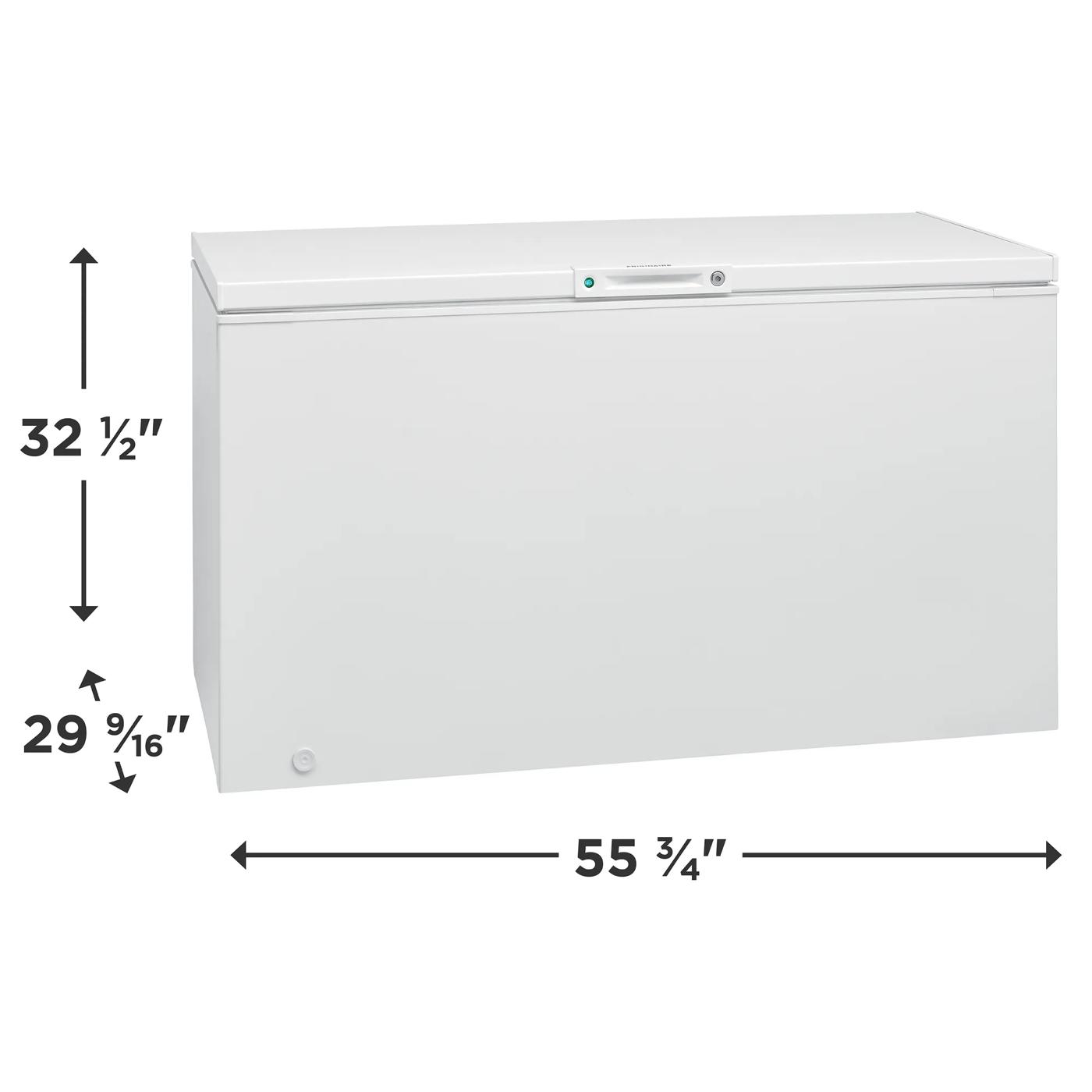 de 15 pi³ Congélateur horizontal Blanc-FFCL1542AW