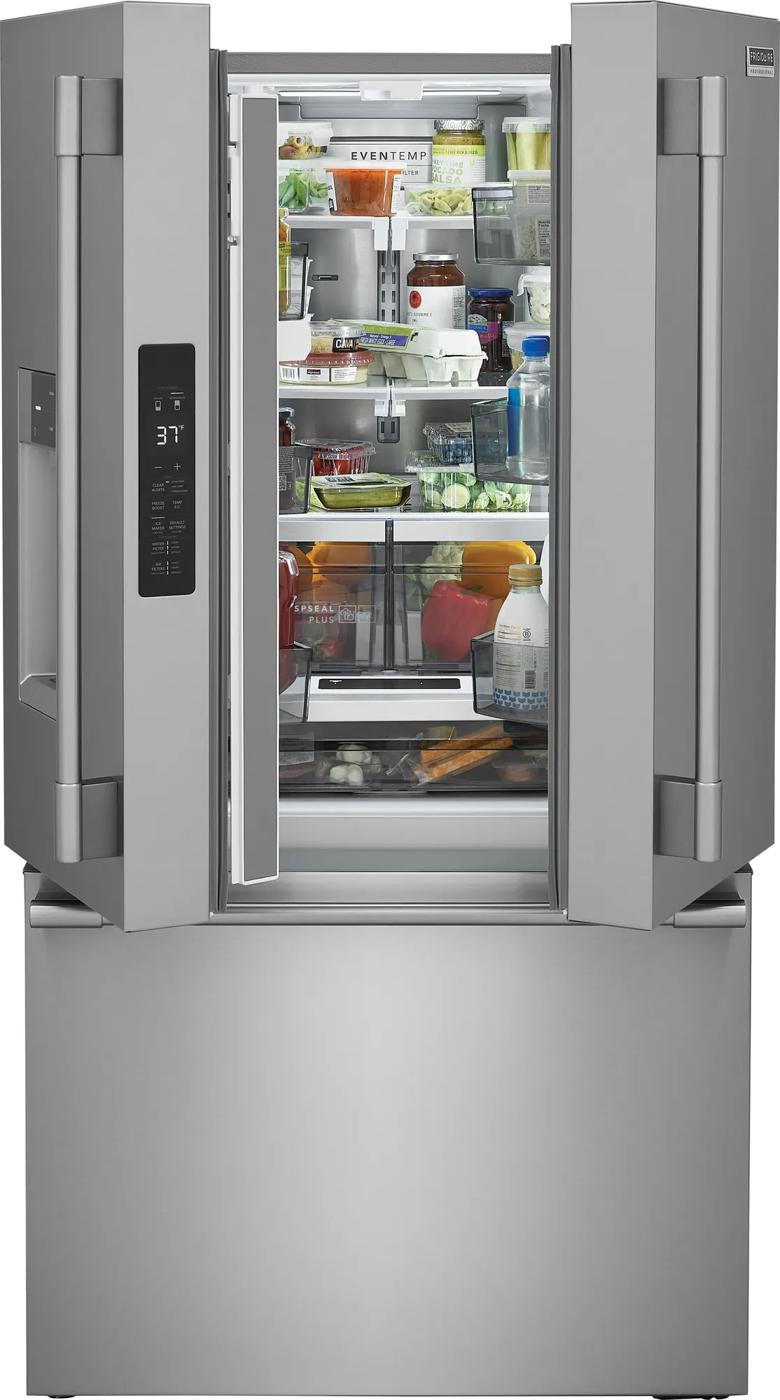 23 Cu. Ft. Counter-Depth French Door Refrigerator Stainless Steel-PRFC2383AF