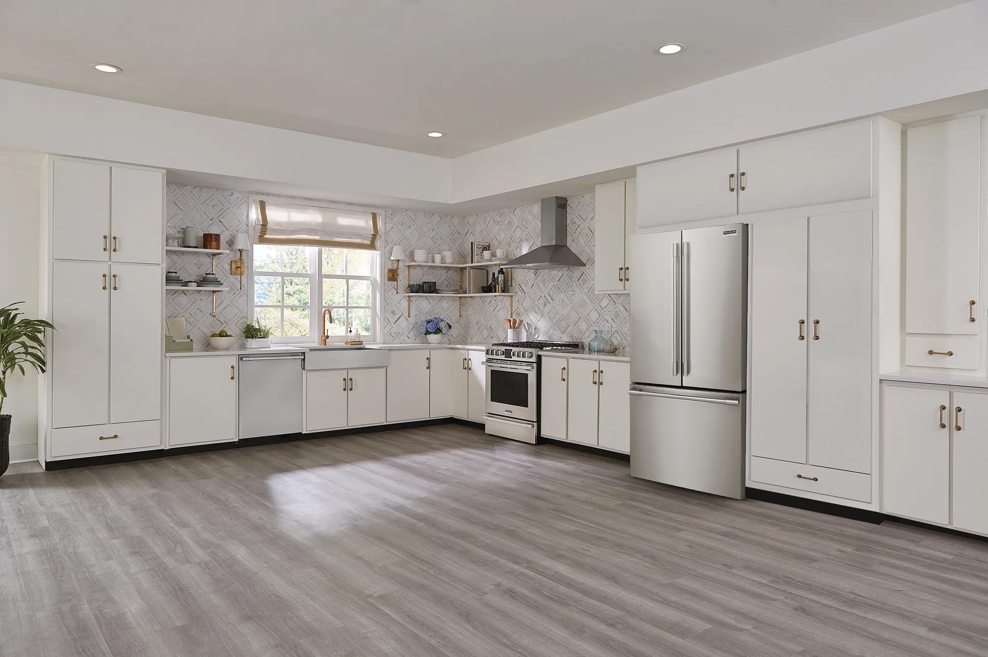 23 Cu. Ft. Counter-Depth French Door Refrigerator Stainless Steel-PRFG2383AF