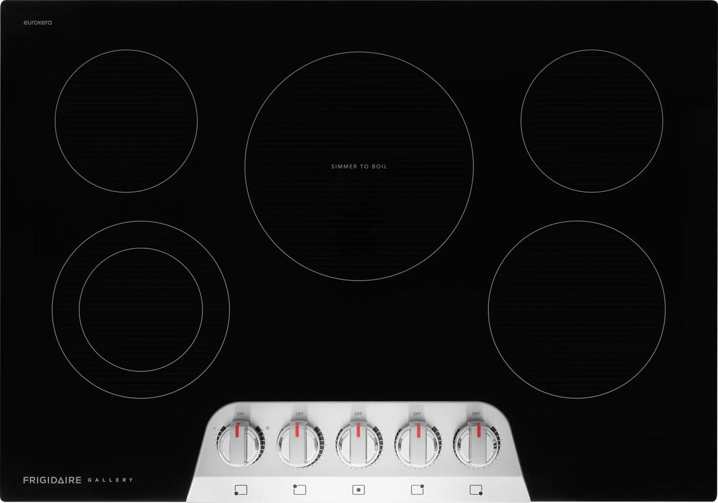 30" Electric Cooktop Stainless Steel-GCCE3070BS