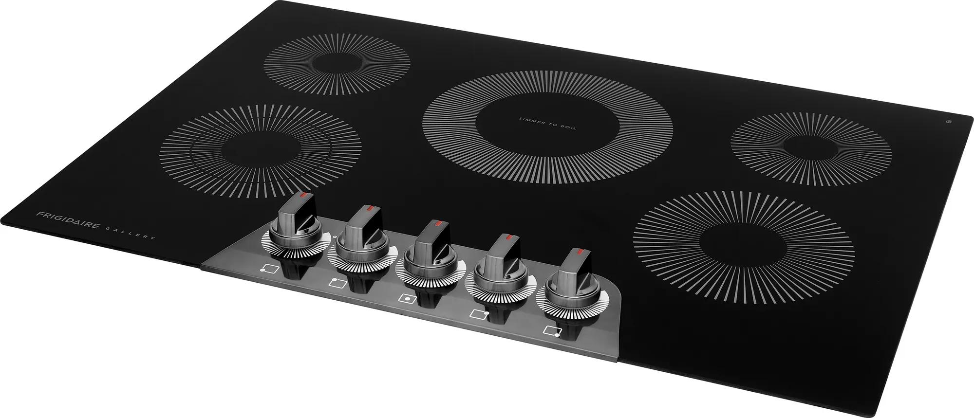 Surface de cuisson électrique de 30 po Acier inoxydable noir-GCCE3070AD