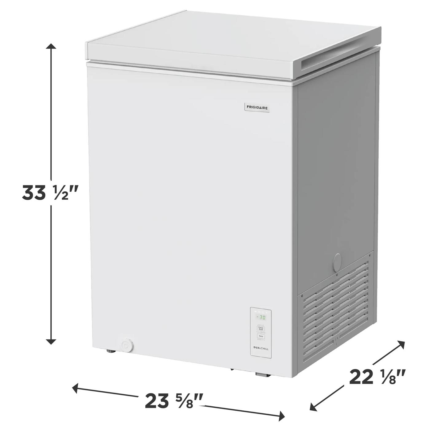 Congélateur horizontal de 5 pi³ prêt pour le garage Blanc-FFCS0562AW