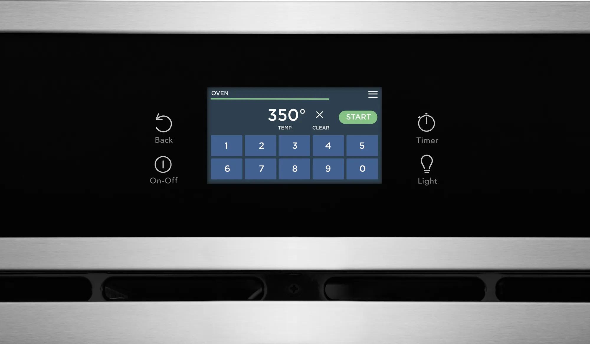 27" Single Electric Wall Oven with Fan Convection Stainless Steel-FCWS2727AS