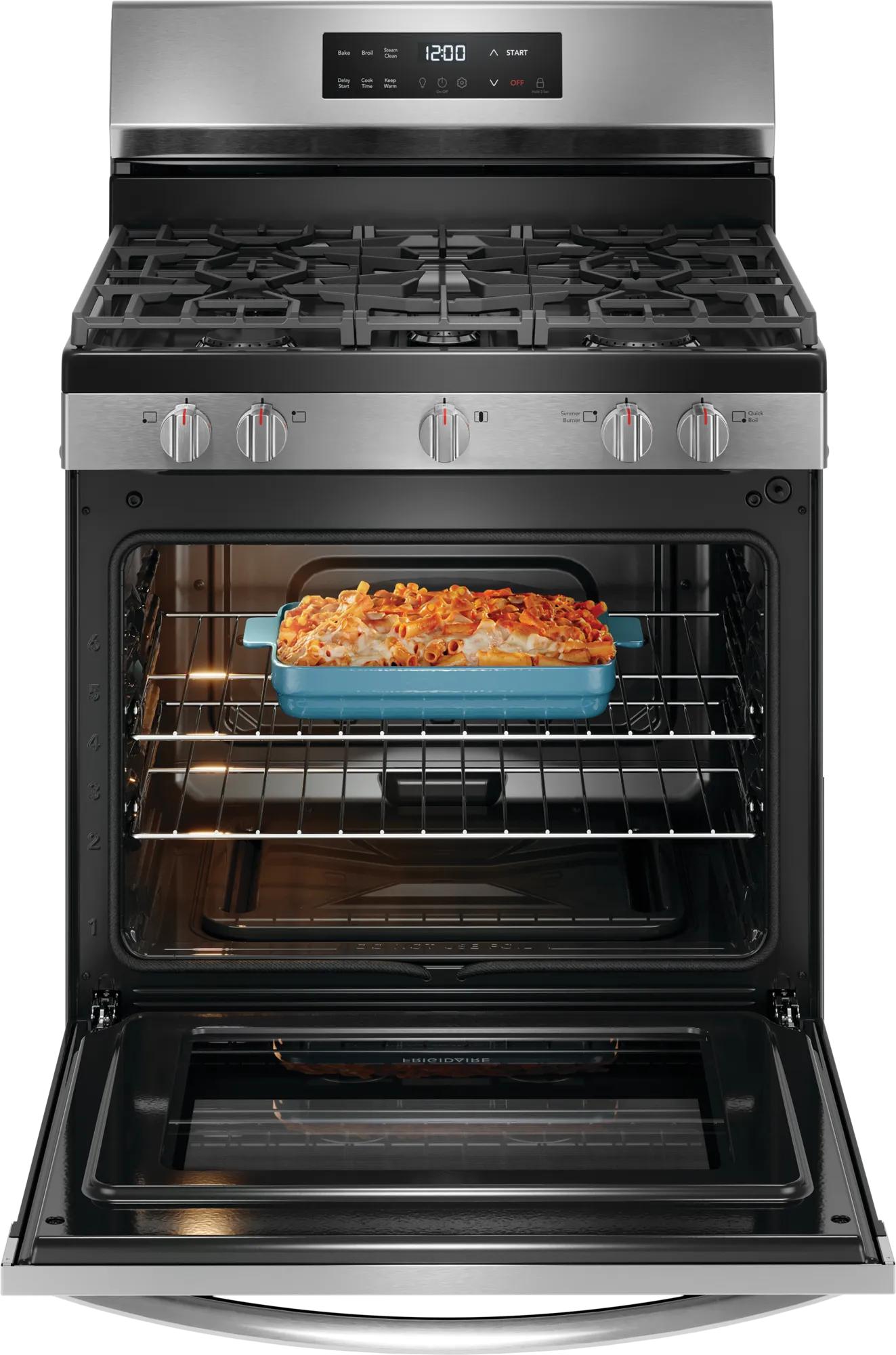 30" Gas Range with Quick Boil Stainless Steel-FCRG3062AS