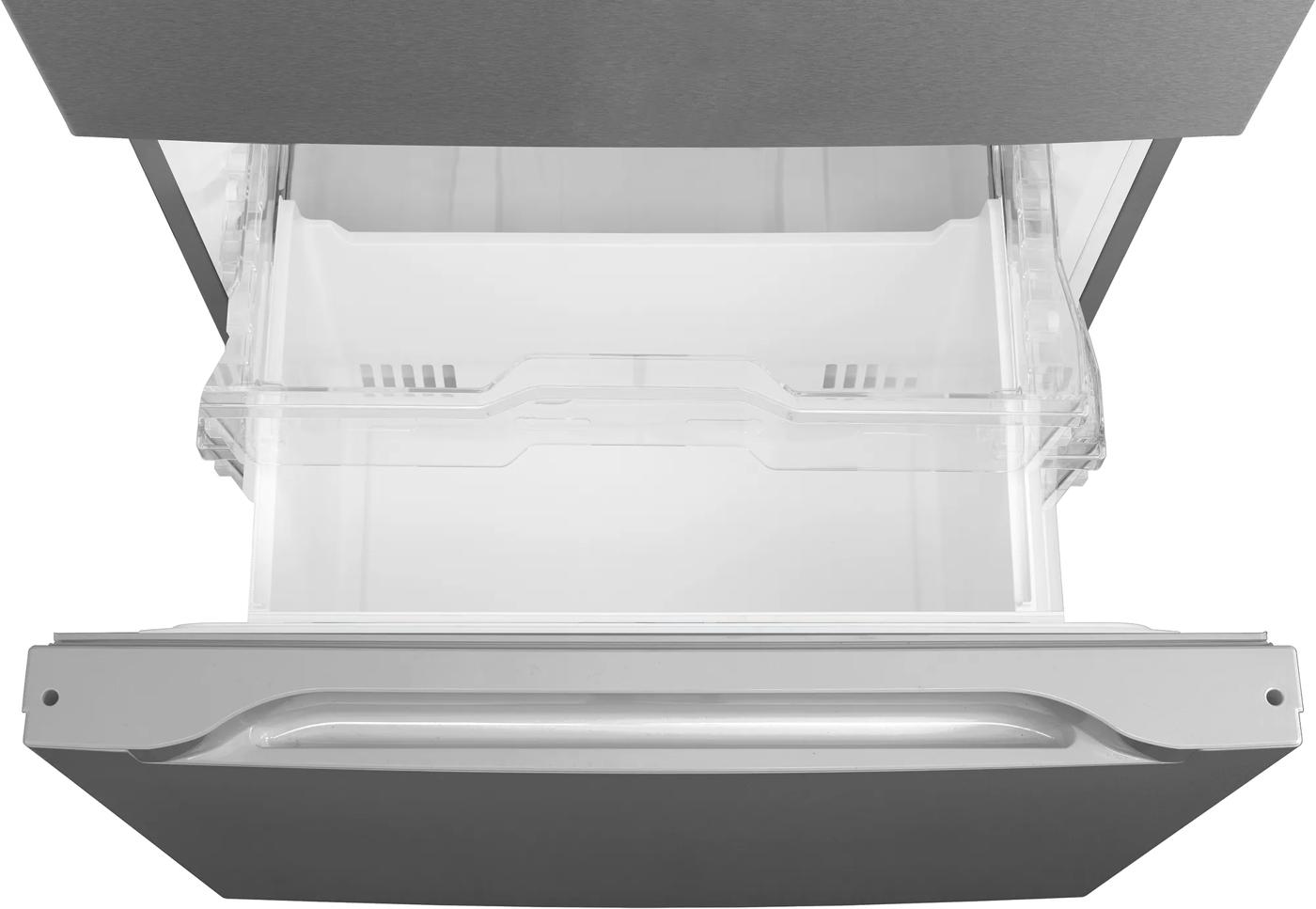Réfrigérateur à portes françaises de profondeur standard Frigidaire de 19 pi³ Acier inoxydable-FRFN1801AF