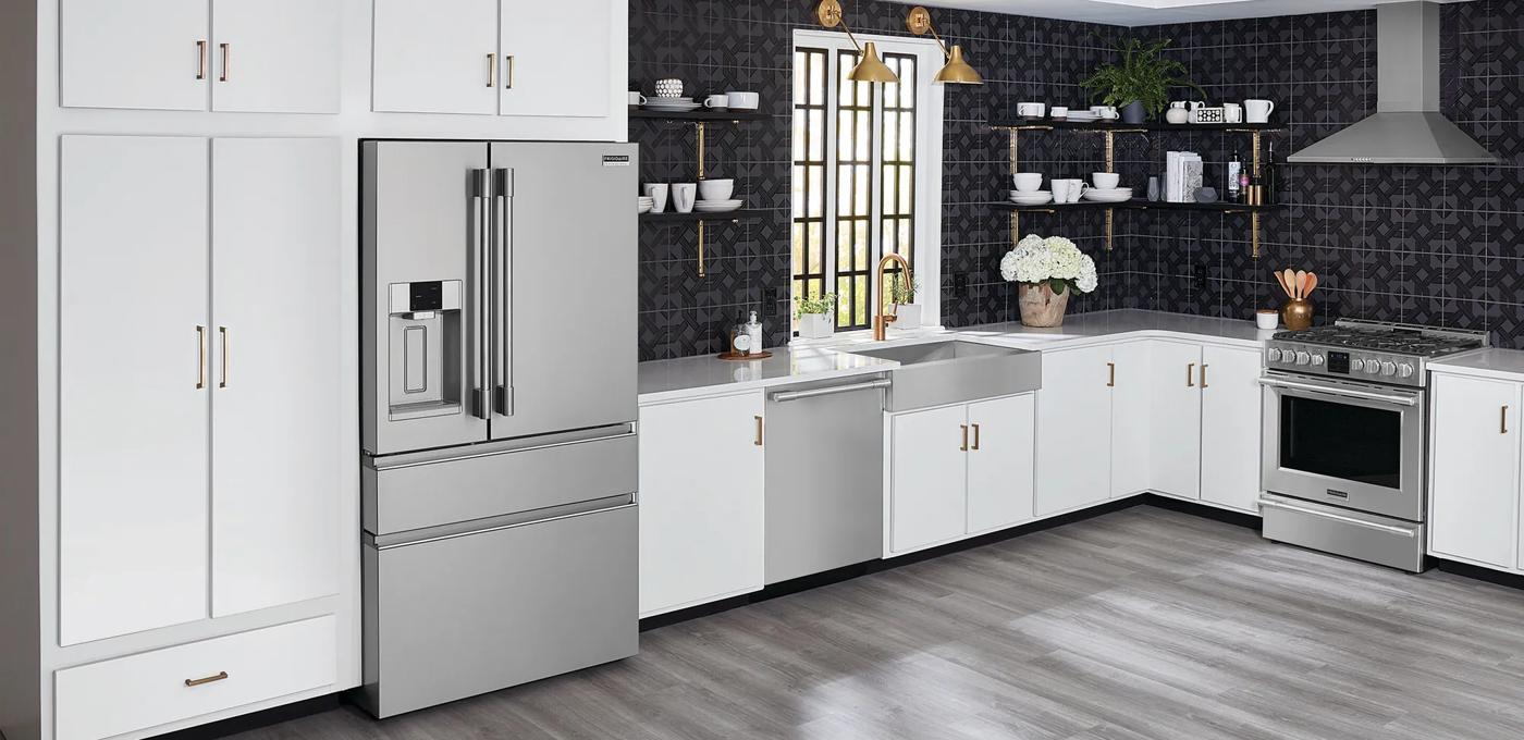 21 Cu. Ft. Counter-Depth 4-Door French Door Refrigerator Stainless Steel-PRMC2285AF