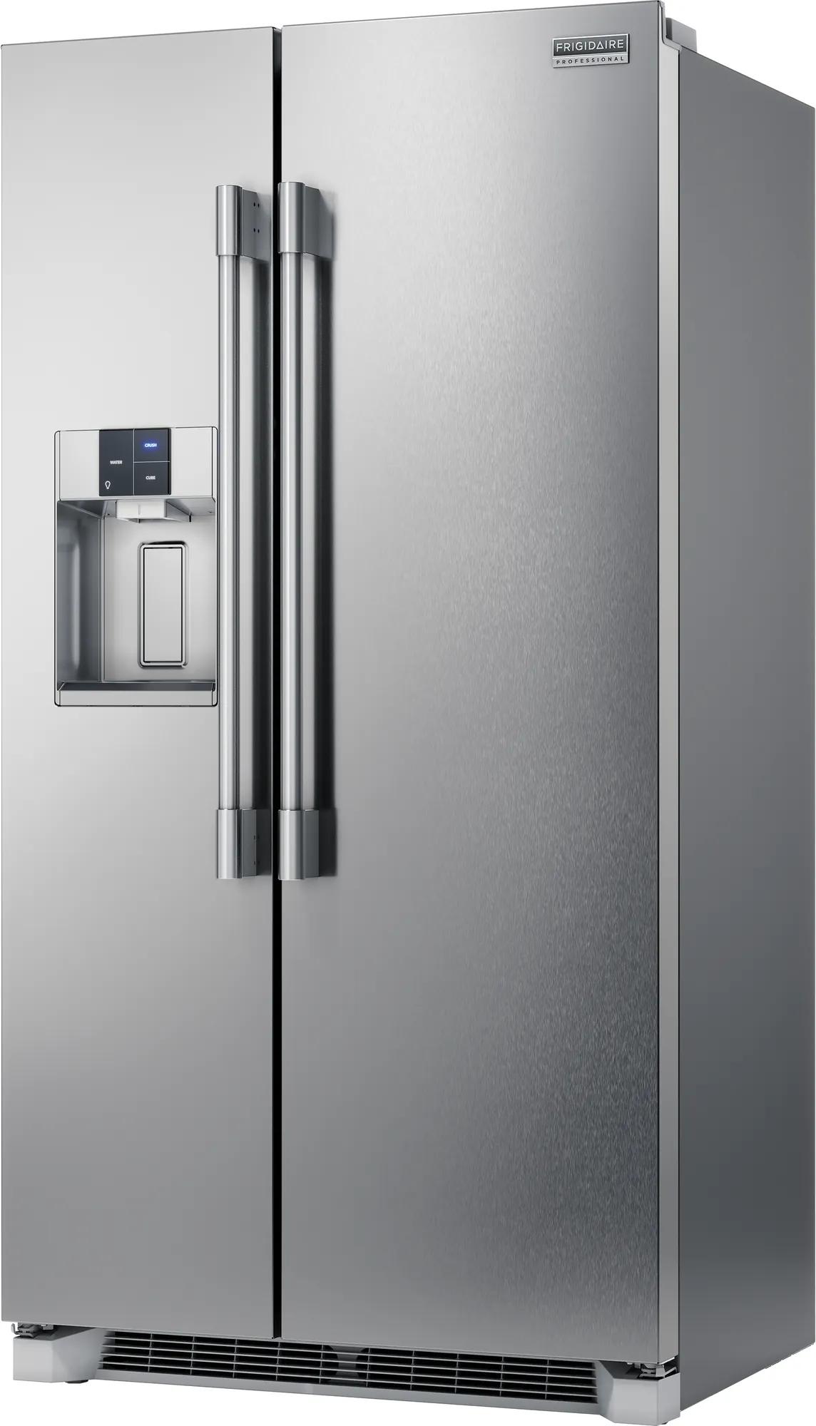22 Cu. Ft. 36" Counter Depth Side by Side Refrigerator Stainless Steel-PRSC2222AF