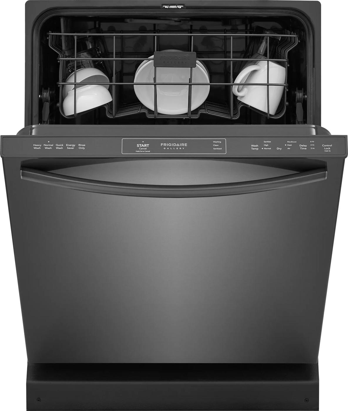 24" Built-In Dishwasher Black Stainless Steel-GDPH4515AD