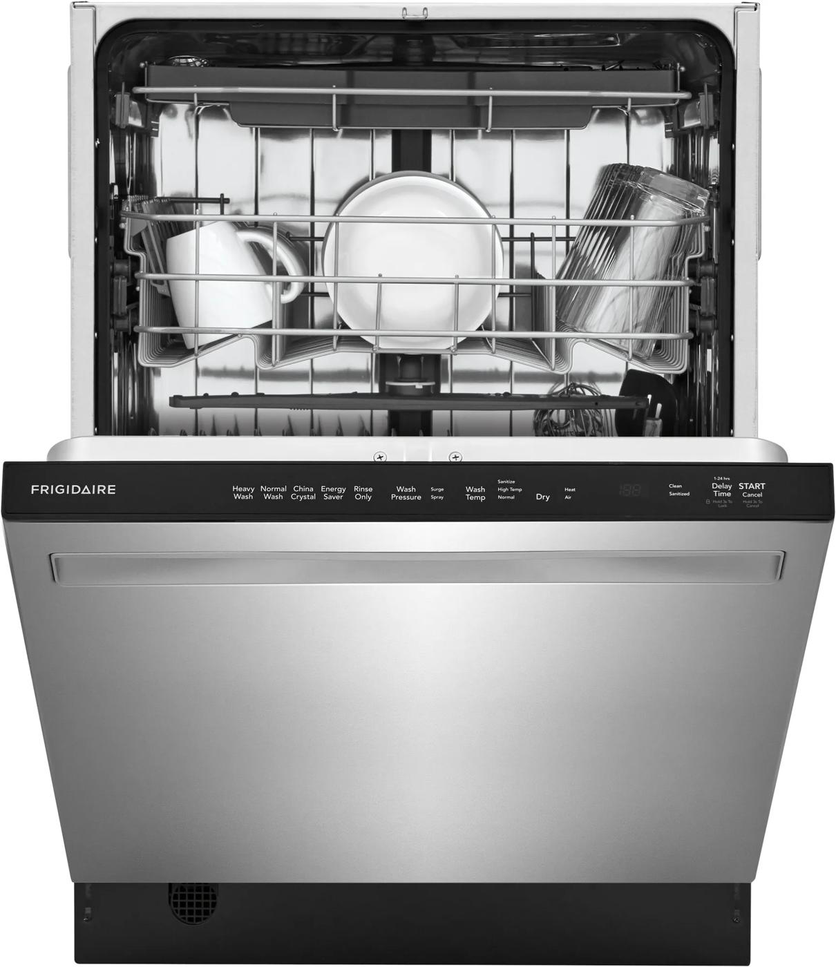 24" Stainless Steel Tub Built-In Dishwasher Stainless Steel-FDSP4501AS