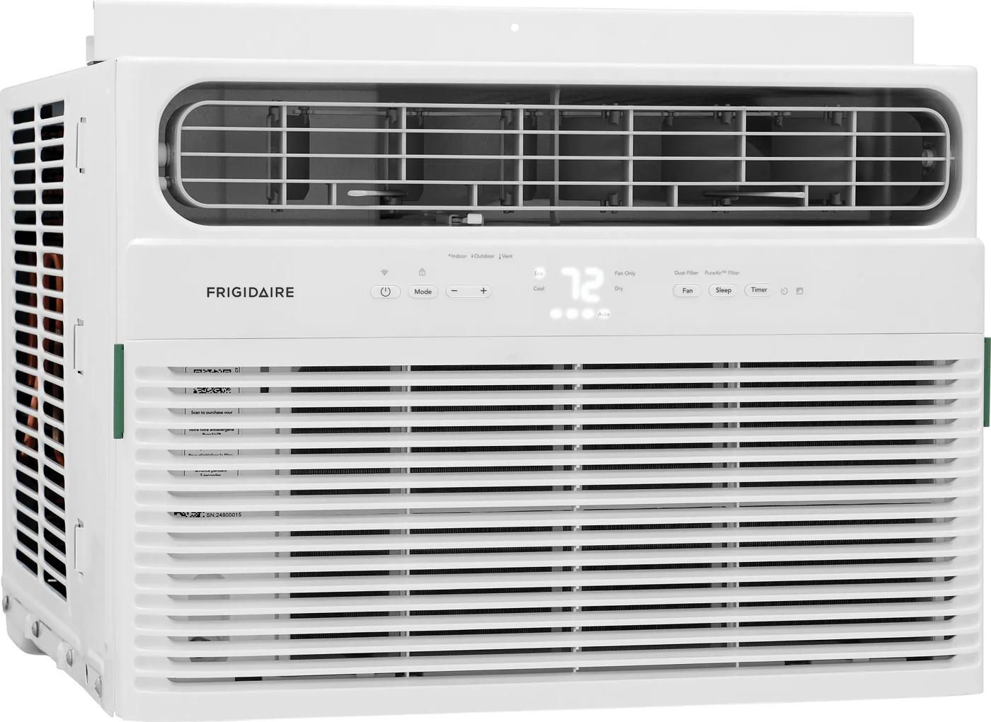 12,000 BTU Window Room Air Conditioner with Wi-Fi White-FHWW124WD1