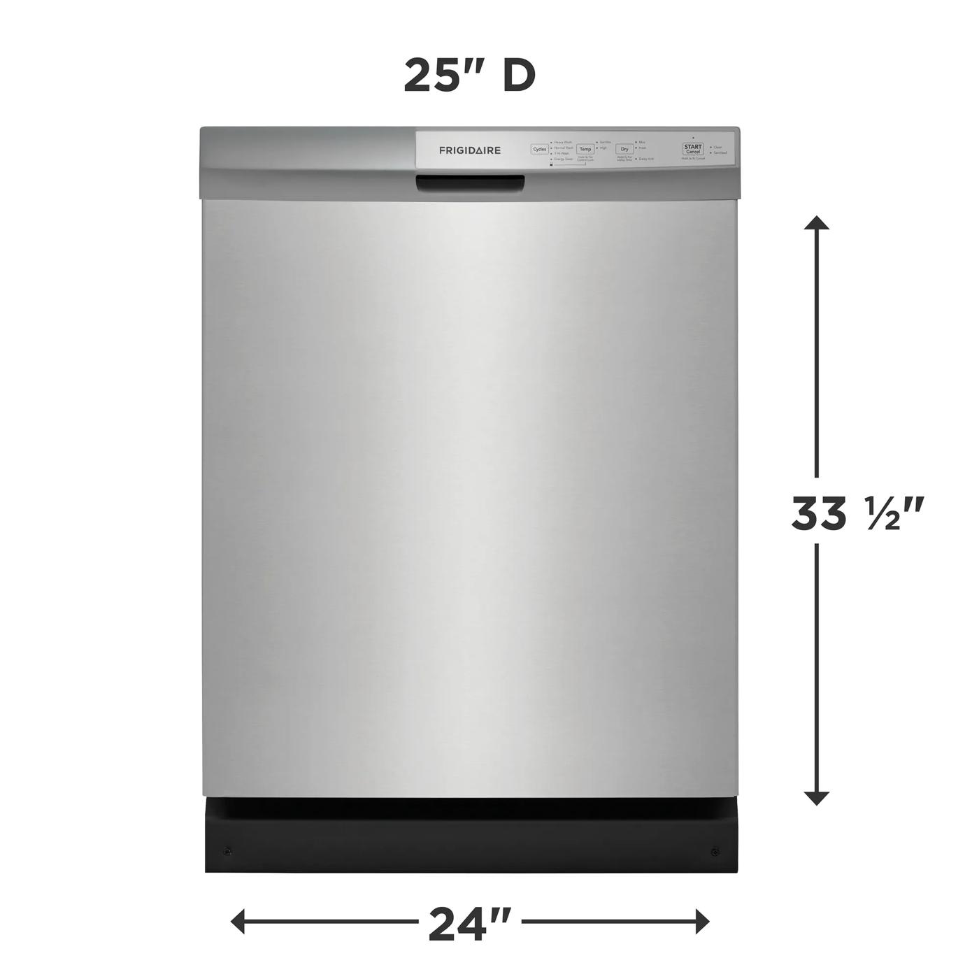 24" Built-In Dishwasher Stainless Steel-FDPC4314AS