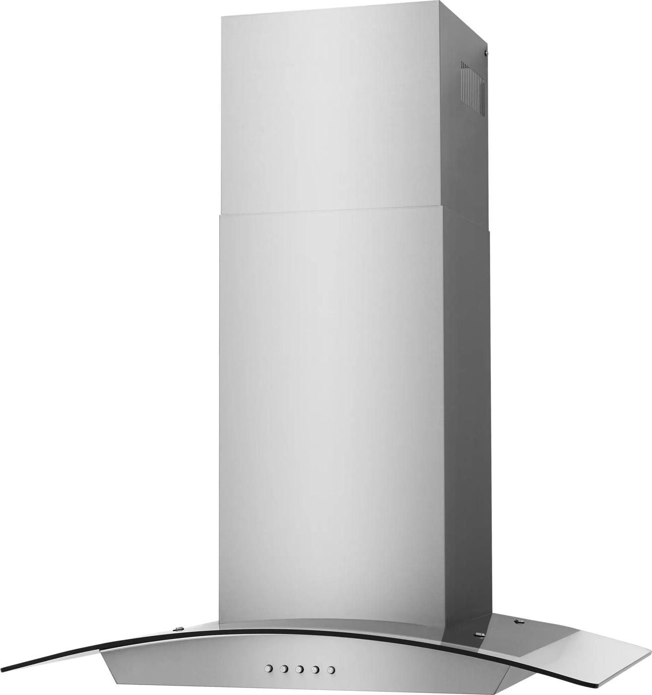 Hotte à auvent à montage mural en acier inox 30 po Acier inoxydable-FHWC3070LS