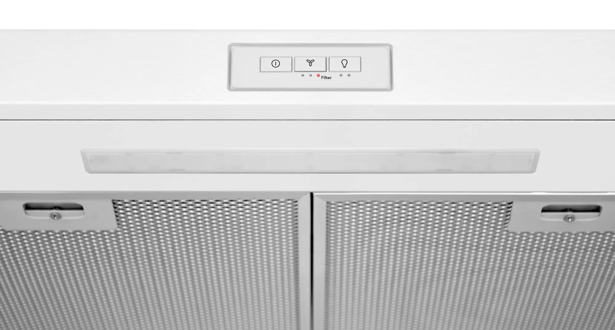 Hotte de ventilation de 30 po sous l’armoire Blanc-FCVW3052AW