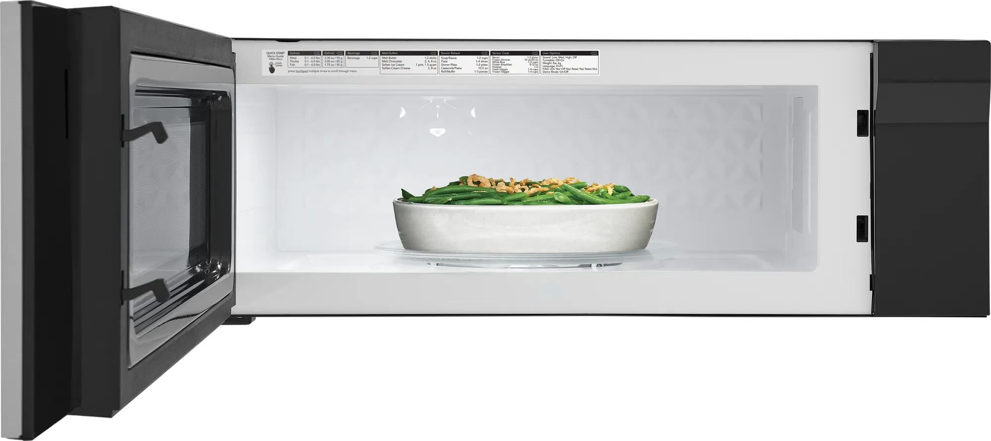 1.2 Cu. Ft. Low-Profile Over-the-Range Microwave Stainless Steel-GMOS1266AF