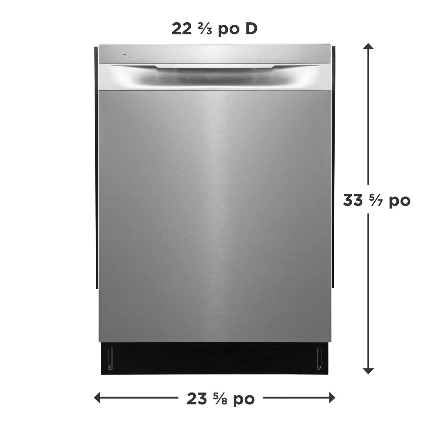 Lave-vaisselle de 24 po Acier inoxydable-FDHP4336AS
