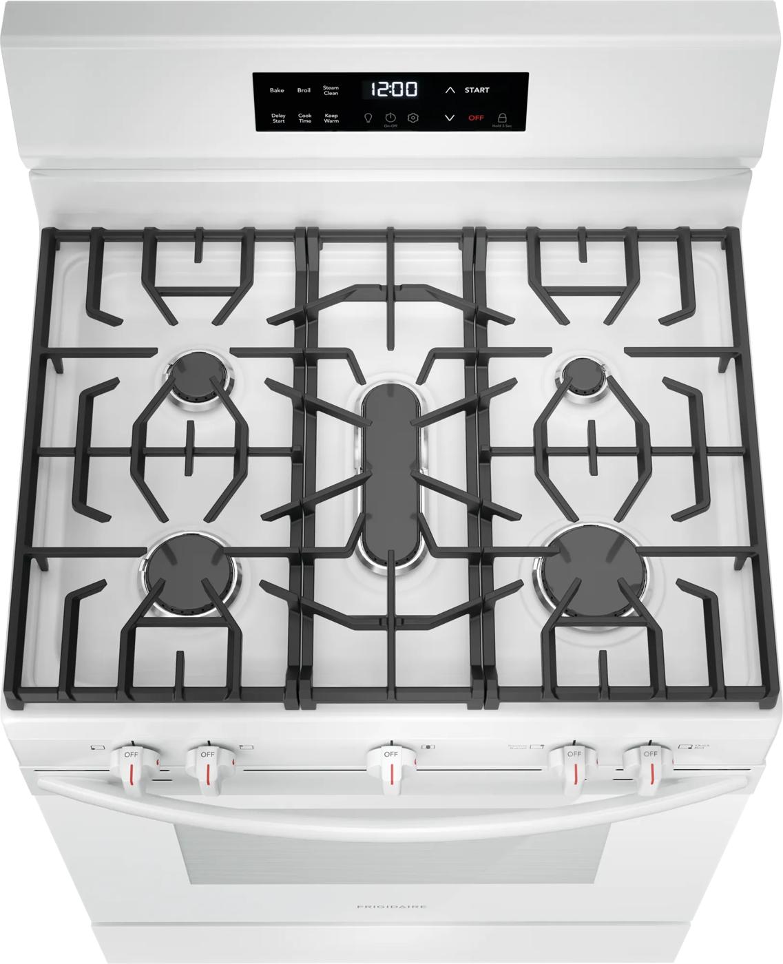 30" Gas Range with Quick Boil White-FCRG3062AW