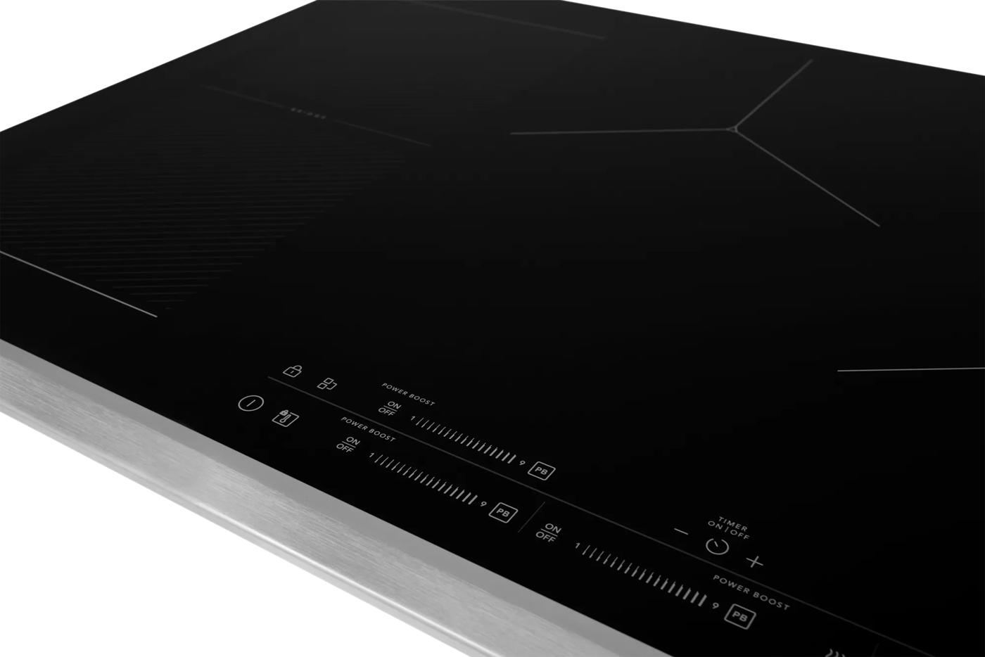 Surface de cuisson par induction de 36 po avec MatteGuard🅪  Acier inoxydable-GCCI3670BM