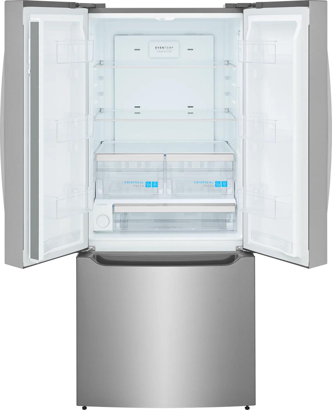 20 Cu. Ft. Standard-Depth French Door Refrigerator Stainless Steel-GRFS2023AF
