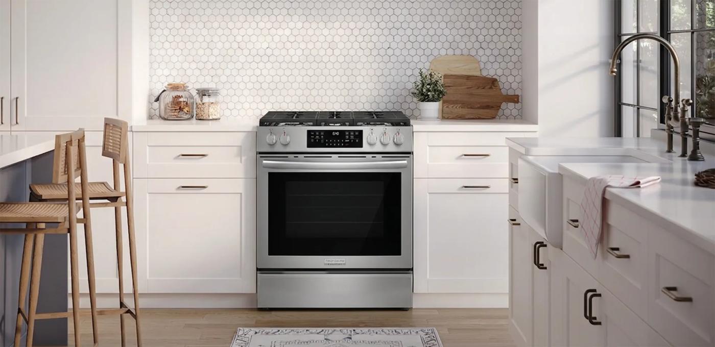 30" Front Control Gas Range Stainless Steel-GCFG3059BF