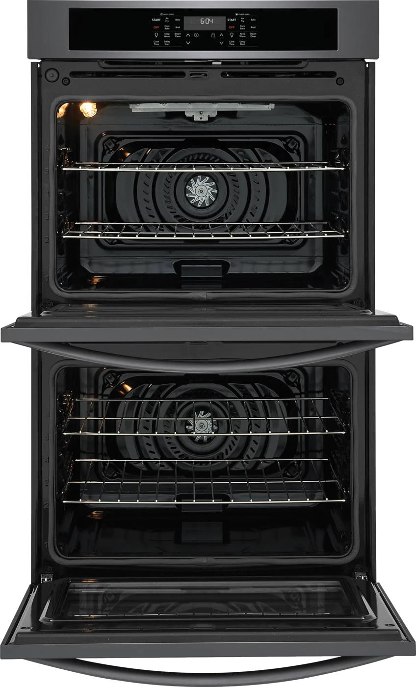 30" Double Wall Oven Black Stainless Steel-FCWD3030AD