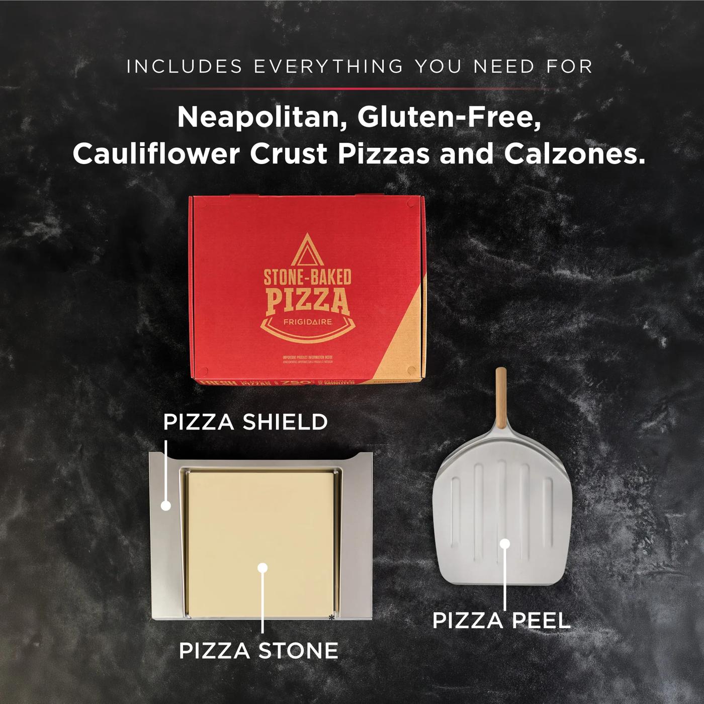 30" Single Wall Oven with Stone-Baked Pizza Stainless Steel-PCWS3085AF