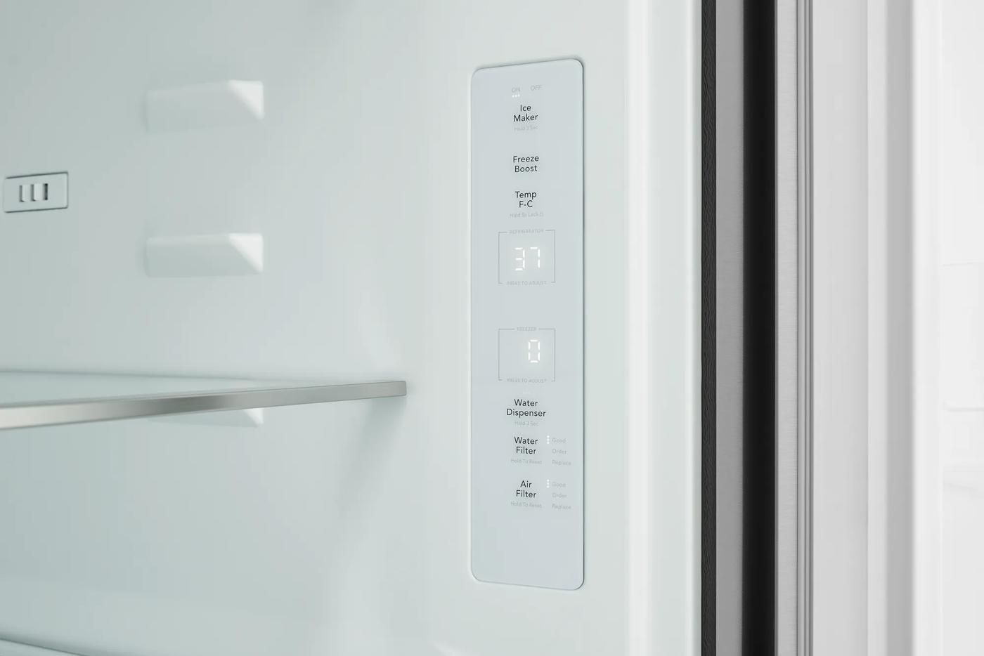 20 Cu. Ft. Standard-Depth French Door Refrigerator Stainless Steel-GRFS2023AF