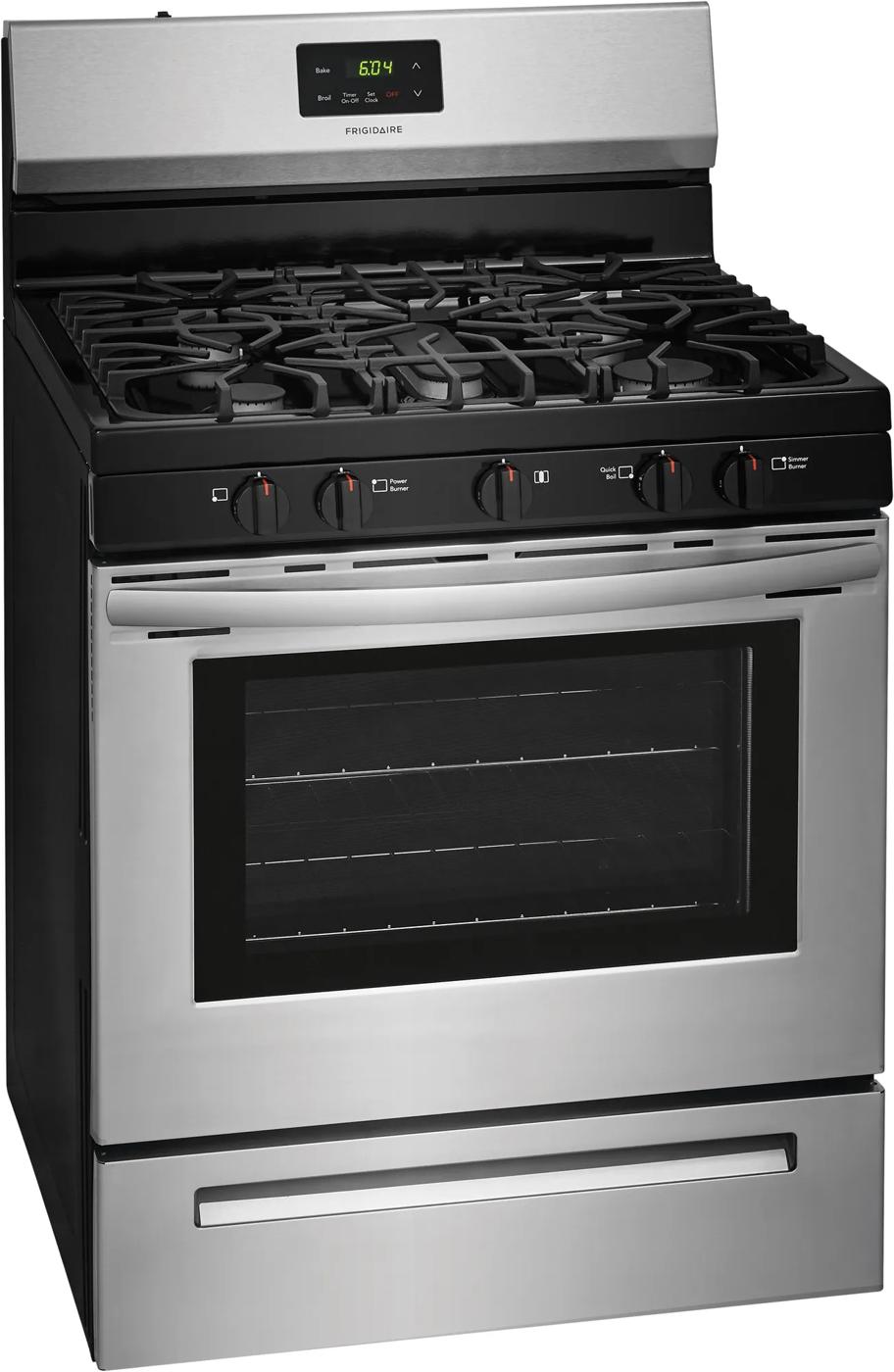 30" Gas Range Stainless Steel-FCRG3052AS